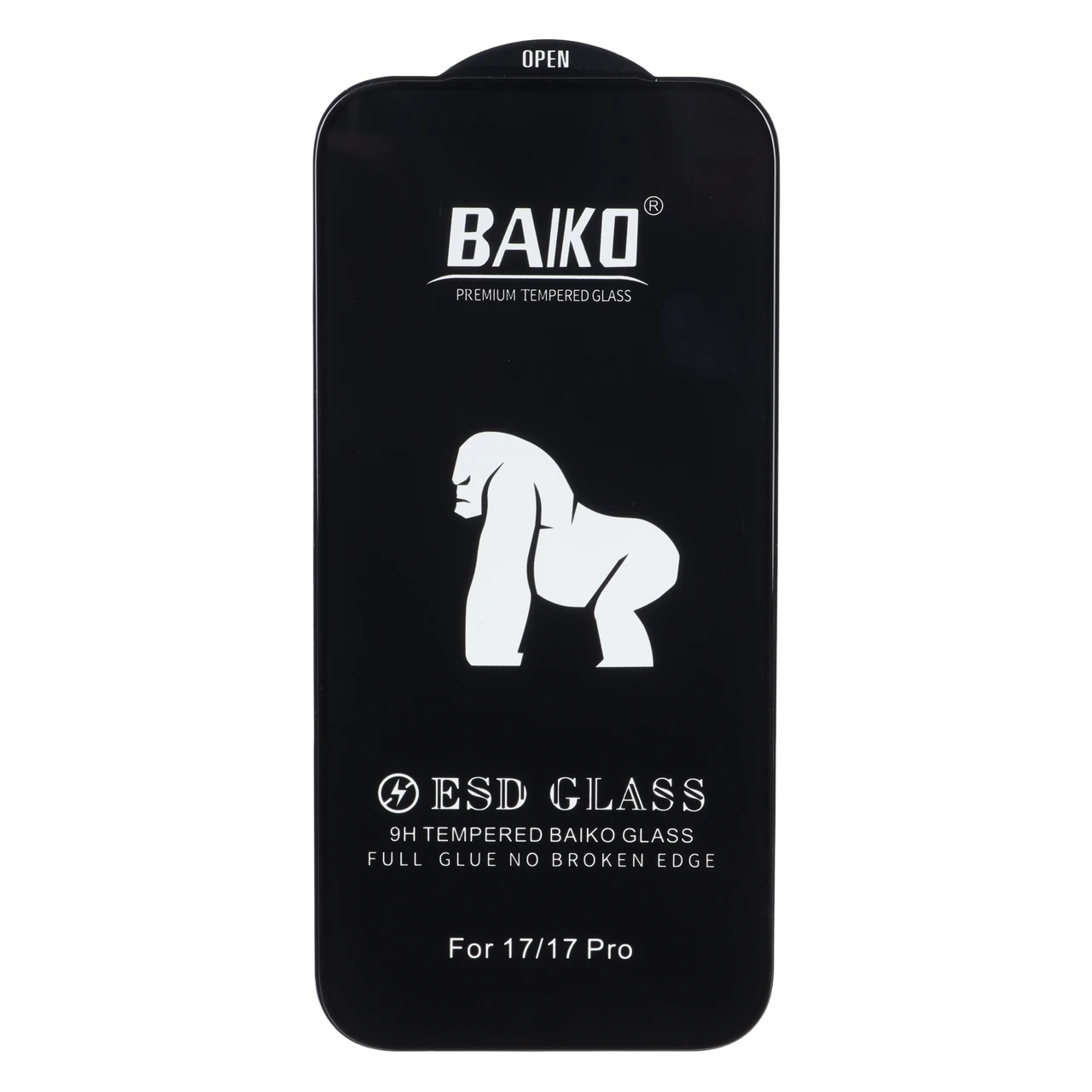 محافظ صفحه نمایش شیشه ای Anti Static - ESD Baiko مناسب برای Apple iPhone 17 Pro
