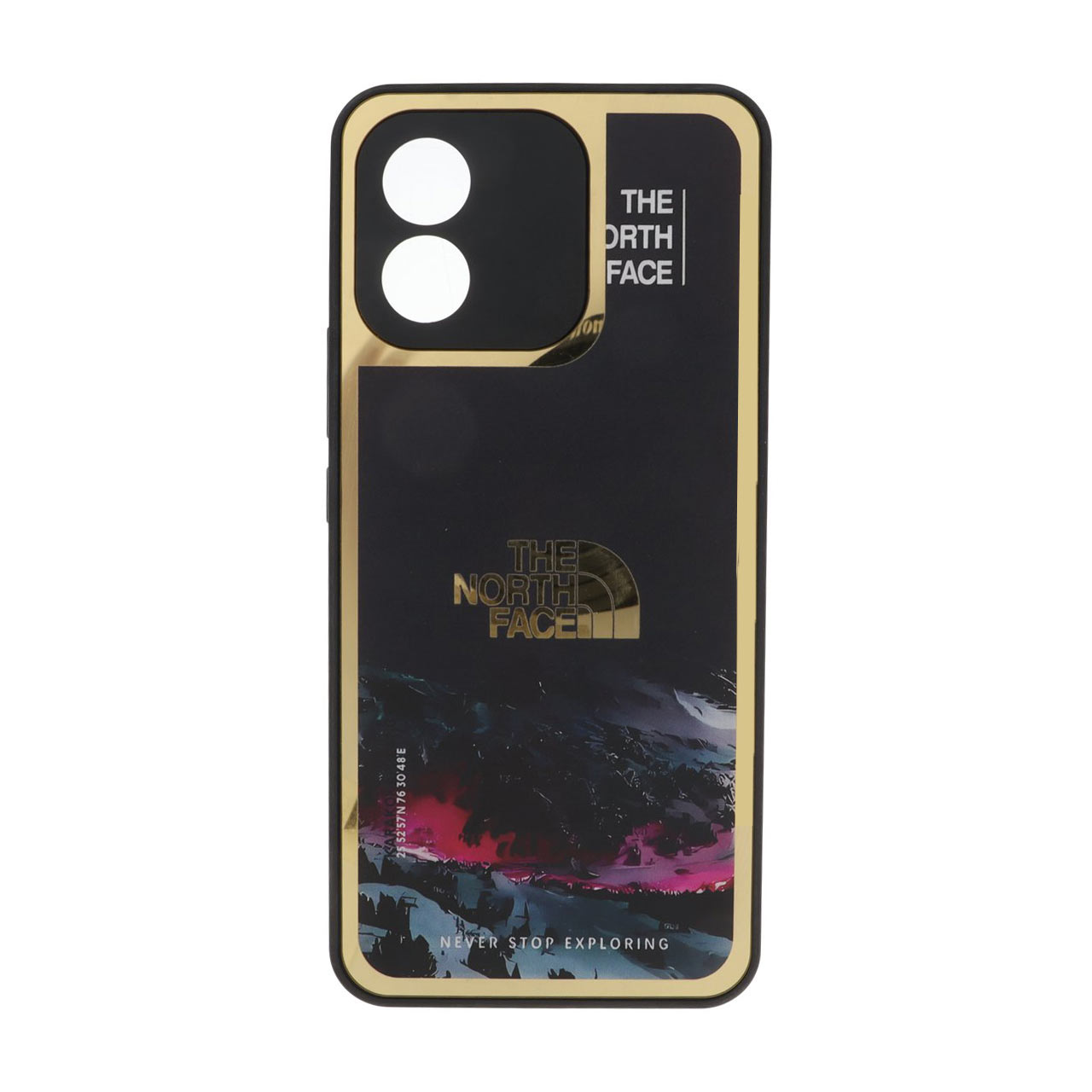 قاب طرح The North Face کوهستان دور طلایی مناسب برای Honor X5