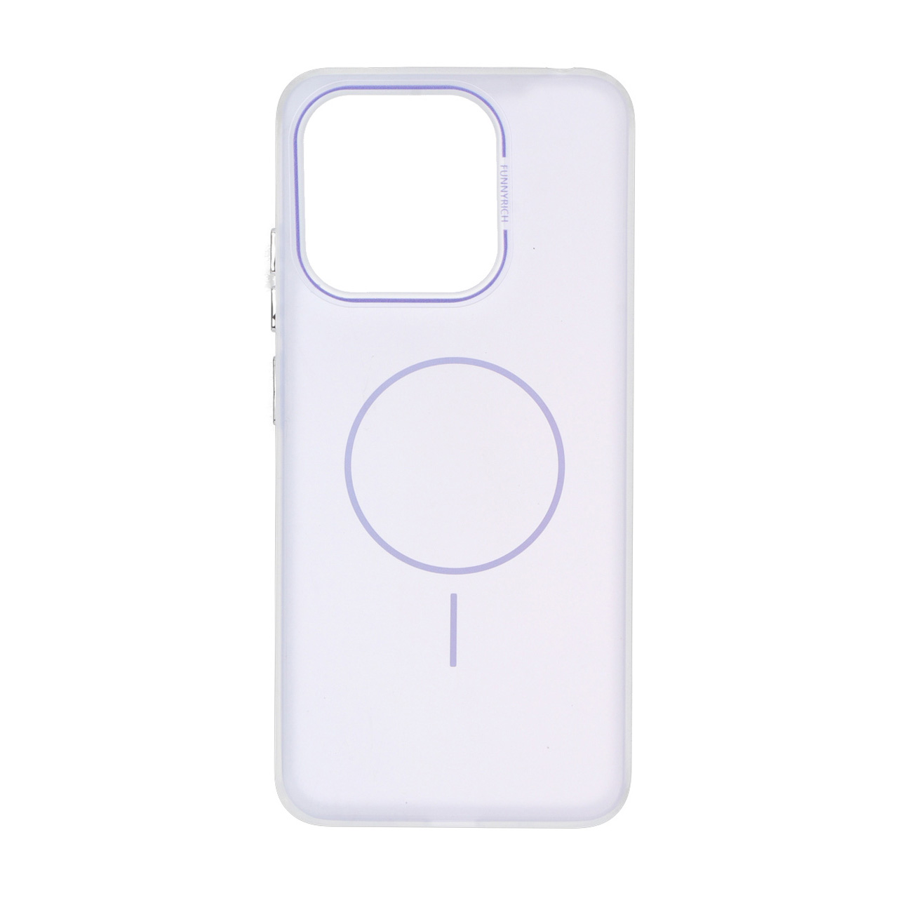 قاب مات Funnyrich طرح مگ سیف دور مات مناسب برای شیائومی Redmi 12C / Redmi 11A / Poco C55