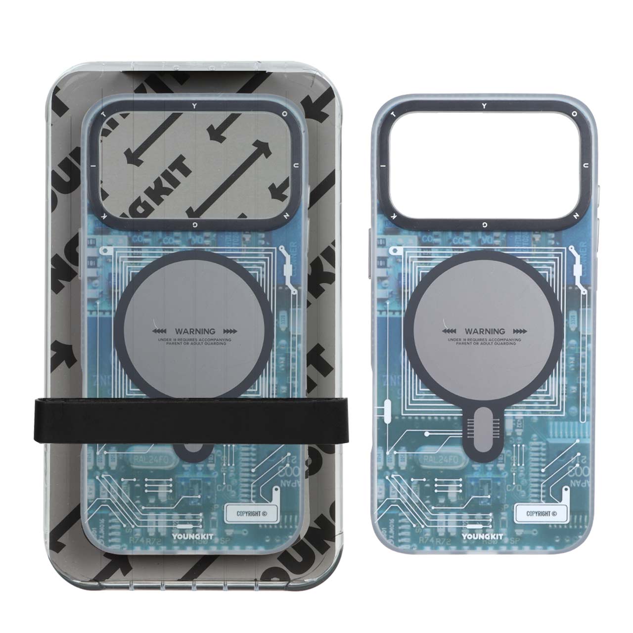 قاب اورجینال YoungKit Magsafe مدل Apple iPhone 17 Pro Max / iPhone 18 Pro Max - طرح 158 (پک دار)