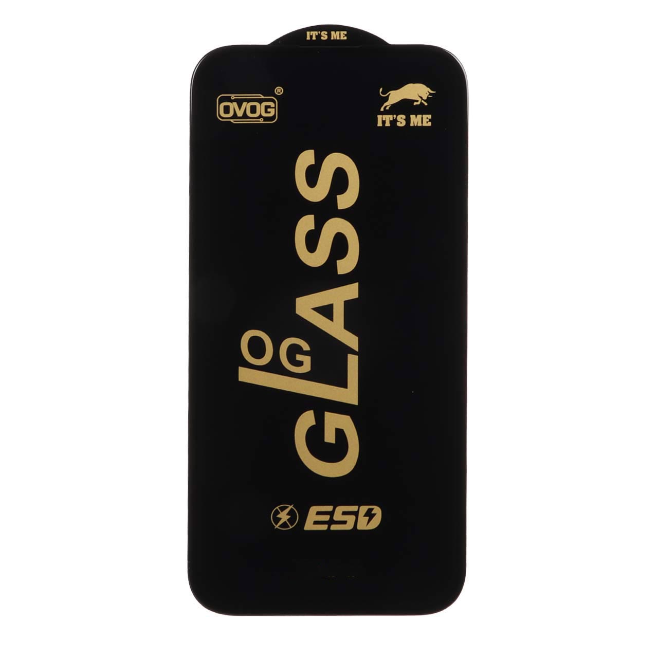 محافظ صفحه نمایش شیشه ای فول کاور OVOG ESD مناسب برای آیفون 16