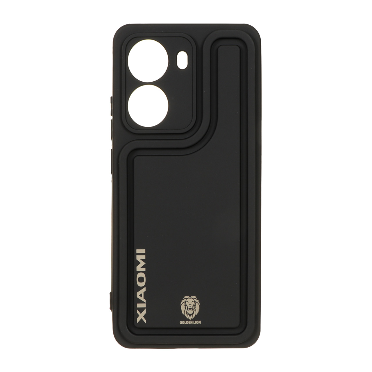 قاب Solid Case منحنی Golden Lion مشکی مناسب برای شیائومی پوکو X7 پرو
