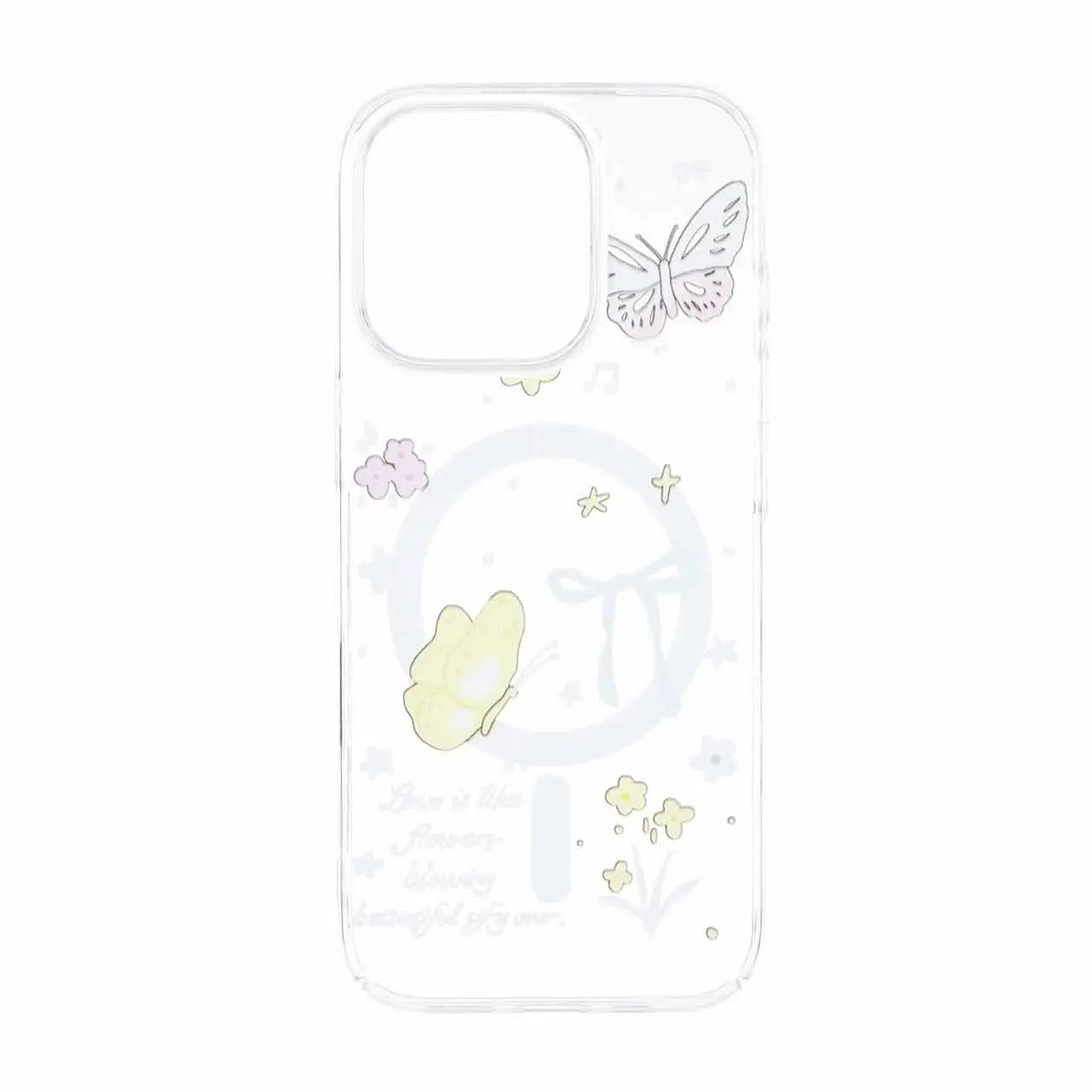 قاب Cute کریستالی طرح مگ سیف Apple iPhone 16 Pro - کد 654