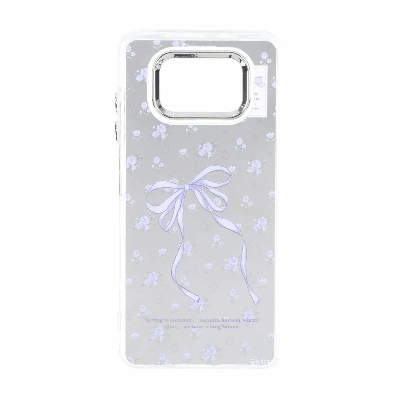 قاب آینه ای طرح دار لنز متال Xiaomi Poco X3 / Poco X3 Pro / Poco X3 NFC - کد 871