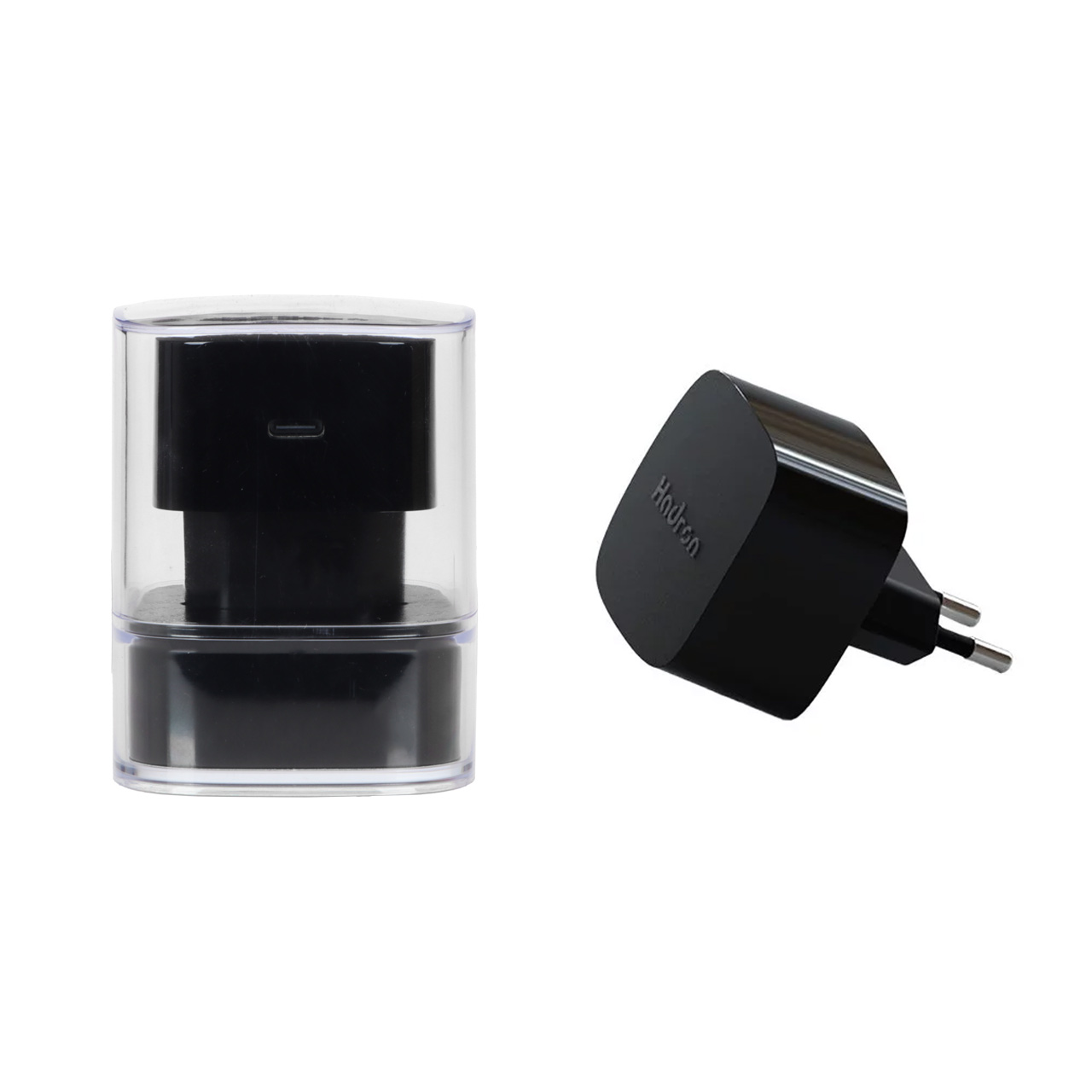 شارژر دیواری 25 وات فست و PD تک پورت Hadron مدل C1011 - مشکی