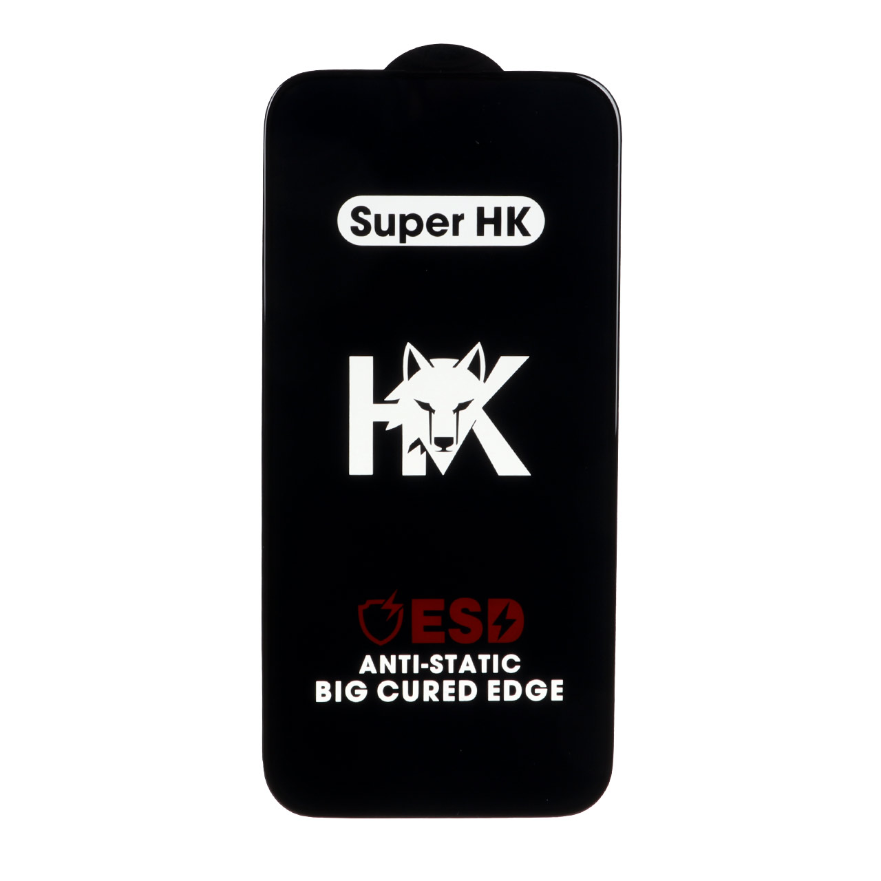 محافظ صفحه نمایش شیشه ای فول کاور Super HK مدل ESD Anti Static مناسب برای آیفون 16