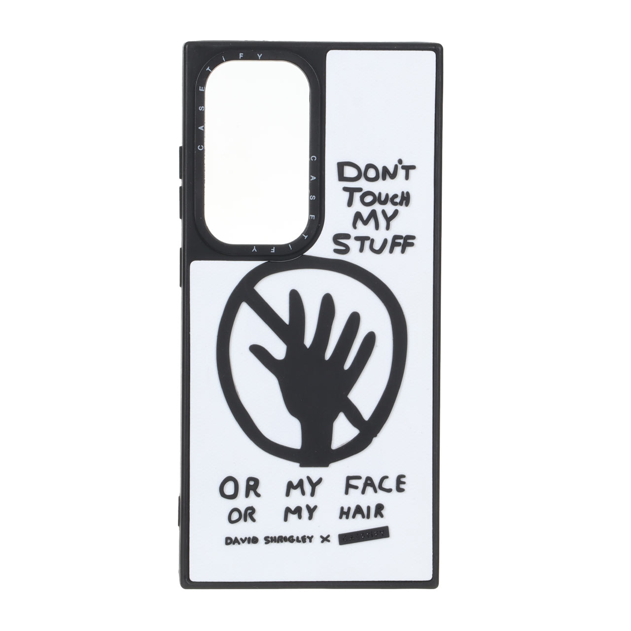 قاب طرح Don't Touch My Stuff دیوید شریگلی Casetify مناسب برای سامسونگ گلکسی اس ۲۴ اولترا