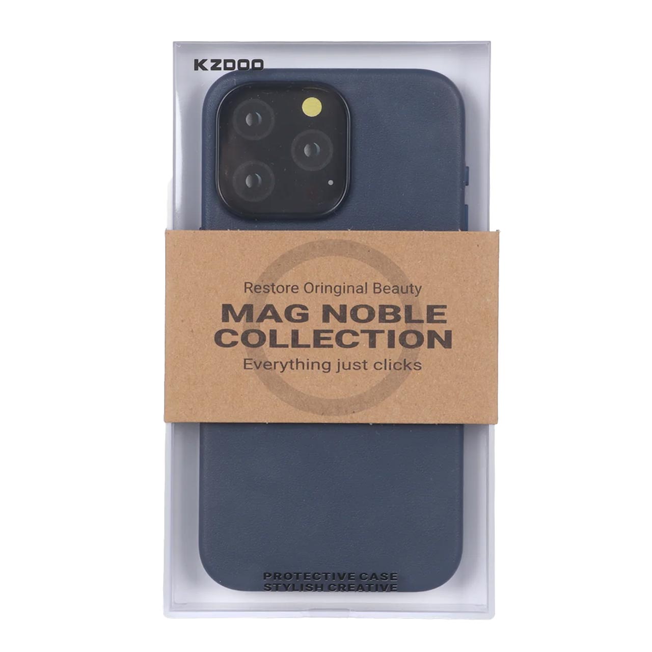 قاب مگ سیف Original KDoo مدل MAG Noble سرمه‌ای مناسب برای آیفون 15 پرو مکس