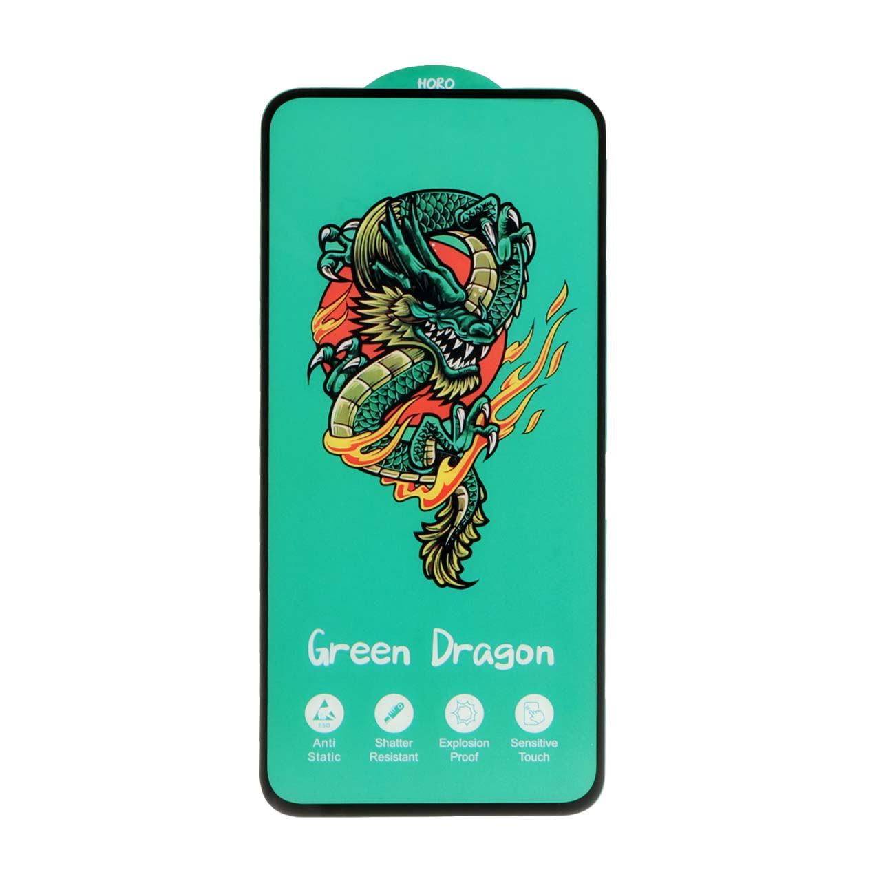 محافظ صفحه نمایش شیشه ای Full Cover Anti Static Horo مدل Samsung Galaxy A27 / A35 / A55 (بدون پک)