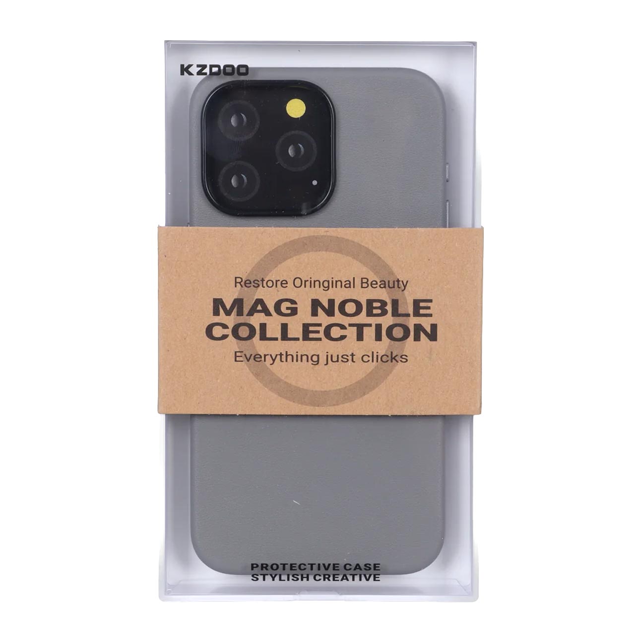 قاب مدل KDoo MAG Noble تیتانیوم خاکستری مناسب برای آیفون ۱۵ پرو مکس