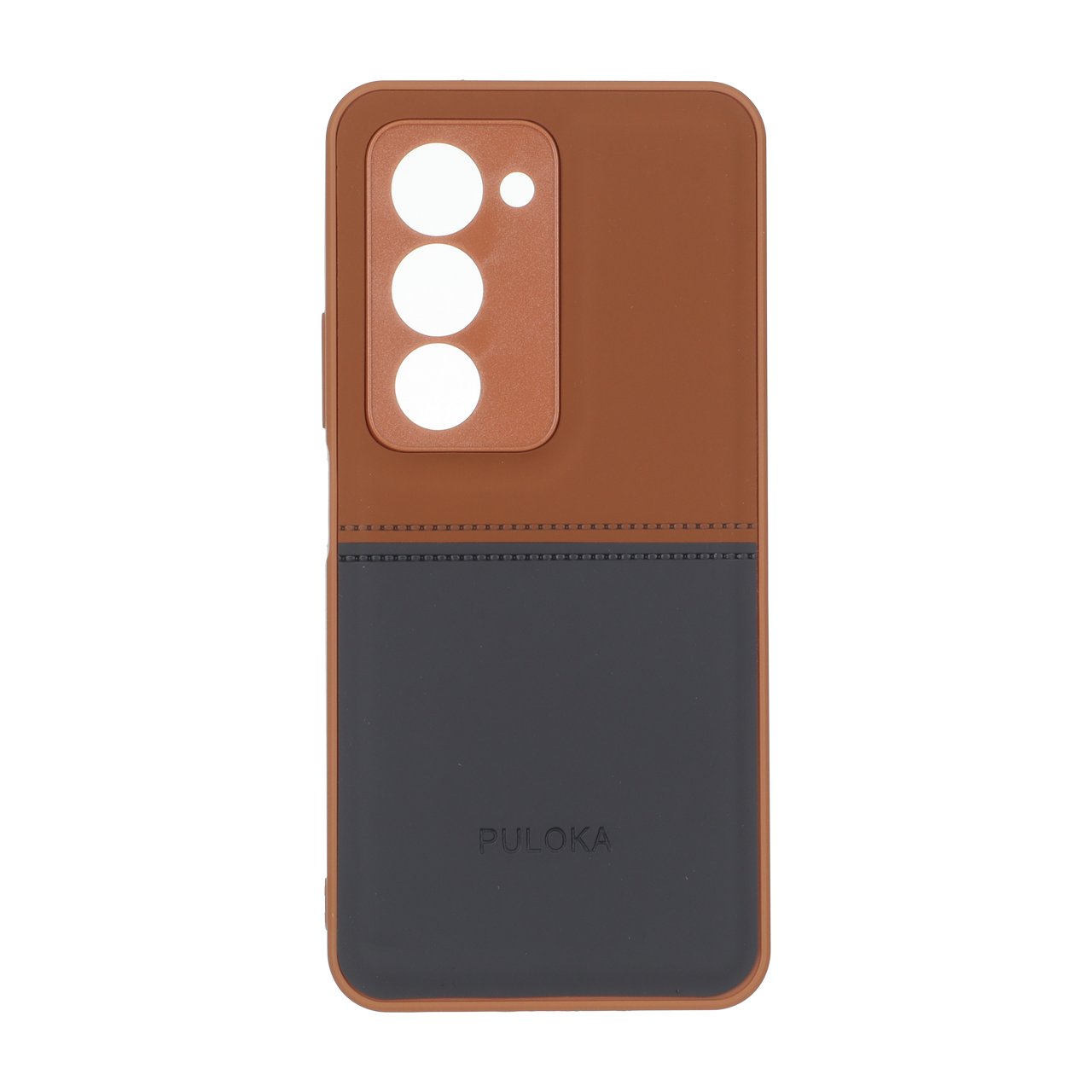 قاب Puloka طرح جیر دو تکه دوخت دار مناسب برای شیائومی ردمی 15 4G