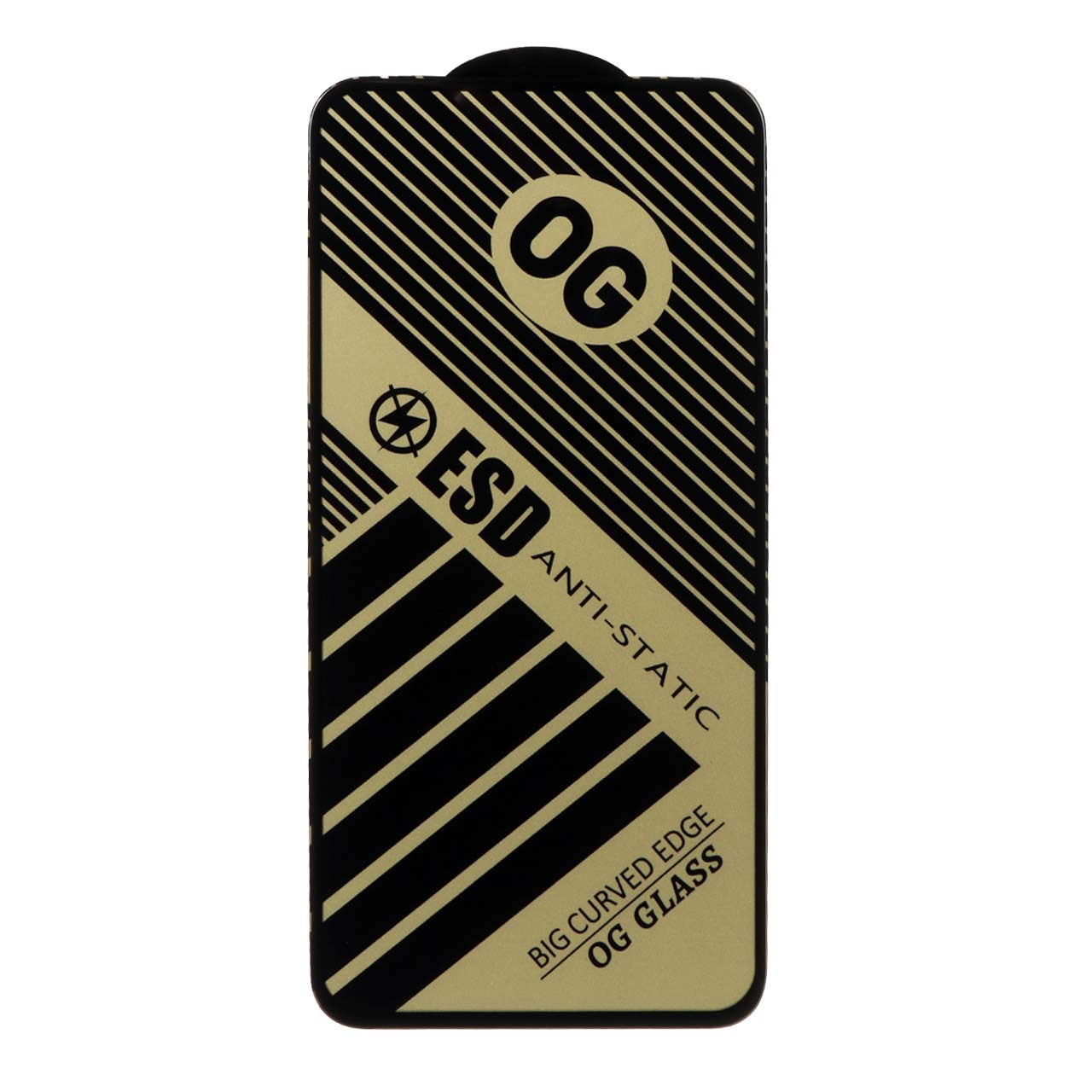 محافظ صفحه نمایش شیشه‌ای OG مدل Anti Static ESD فول کاور مناسب برای سامسونگ گلکسی S25 FE / S24 FE / A57 / A37 / A56 / A36
