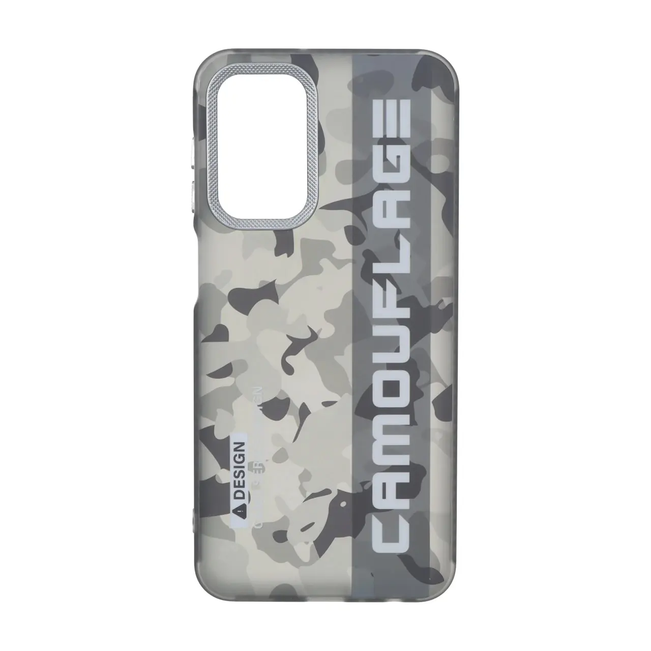 قاب طرح Camouflage چریکی محافظ لنز دار مناسب برای سامسونگ گلکسی A23