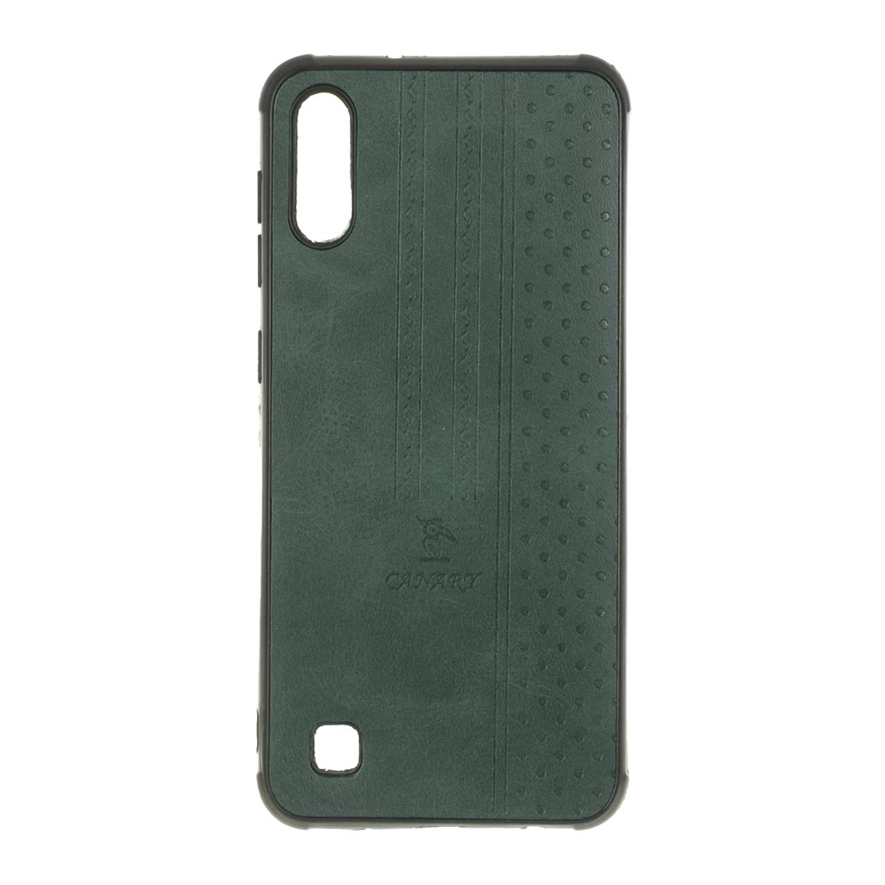 قاب طرح چرم CANARY نقطه چین مناسب برای سامسونگ گلکسی A10 و M10
