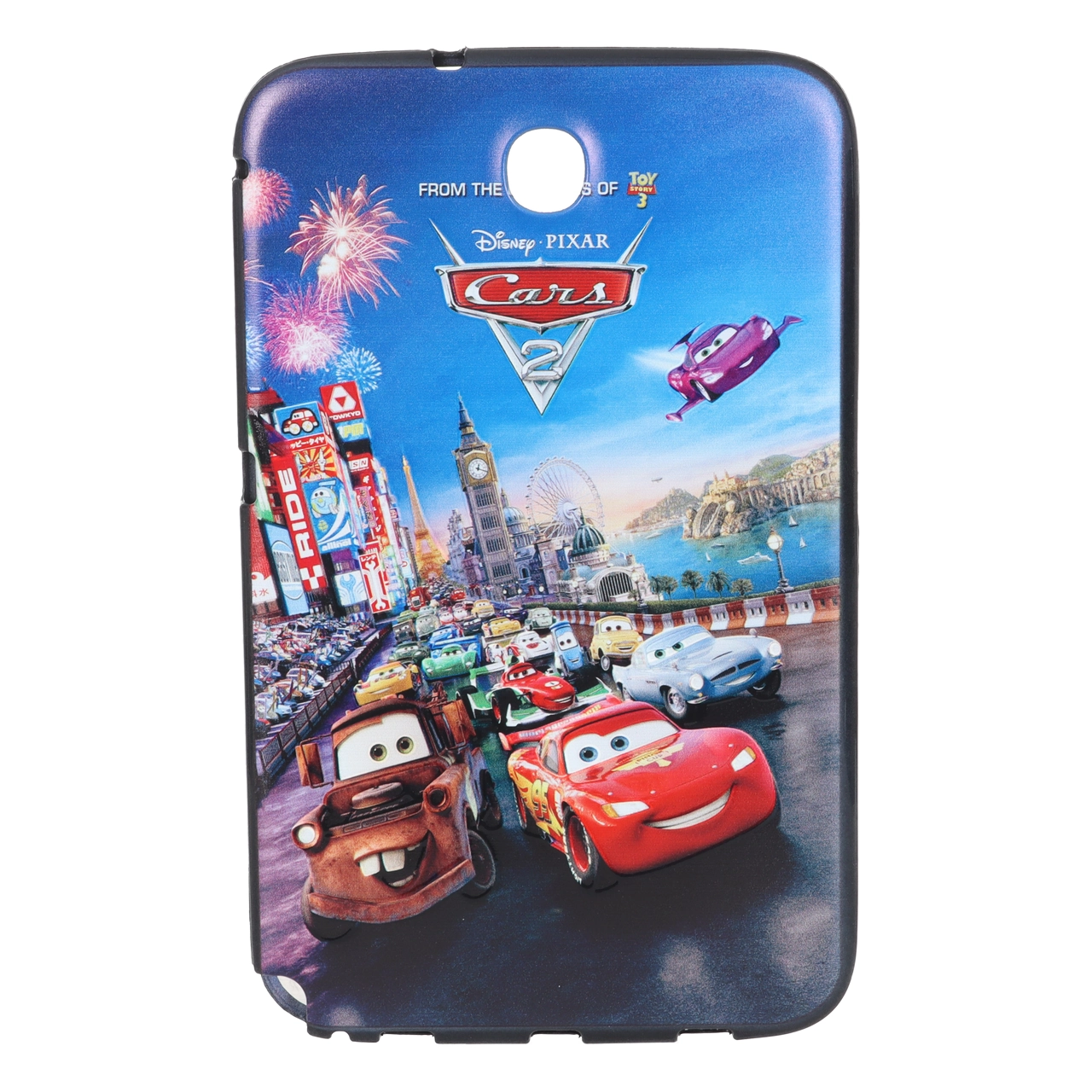قاب ژله ای طرح انیمیشن Cars 2 مناسب برای تبلت سامسونگ گلکسی نوت 8 N5100