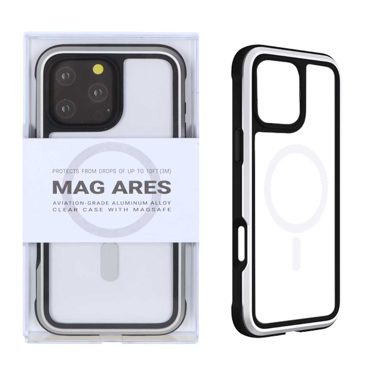 قاب Original KZDoo MAG Ares مدل Apple iPhone 16 Pro Max - نقره ای
