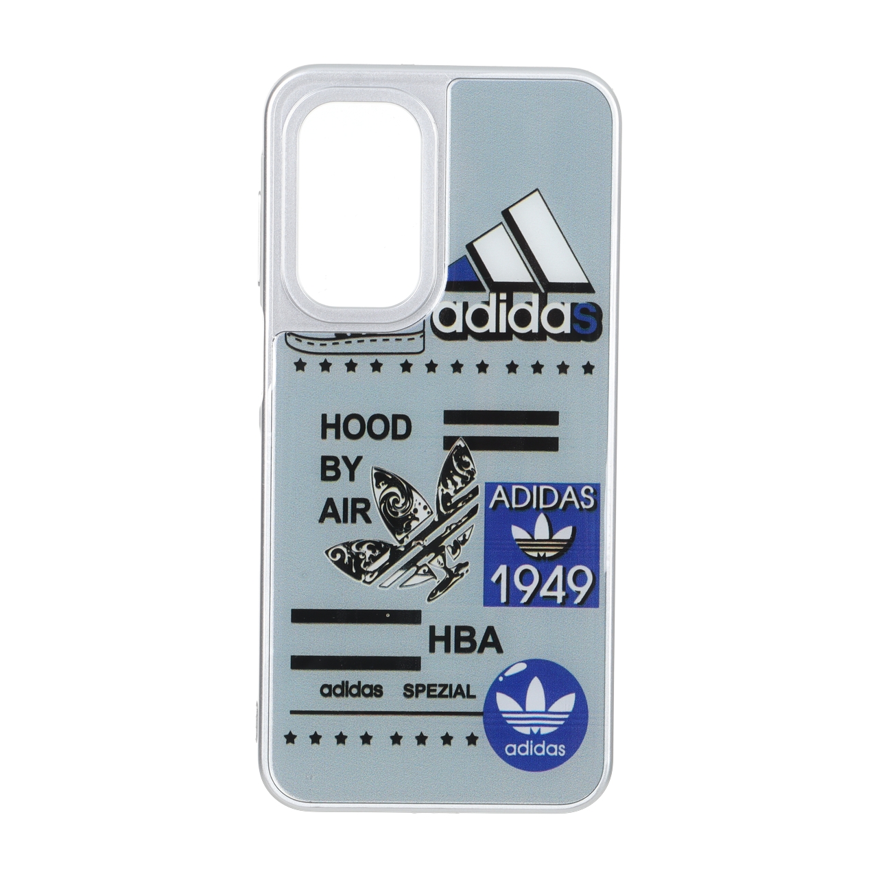 قاب طرح ورزشی آدیداس Hood By Air سیلور مناسب برای سامسونگ گلکسی A17 و A26
