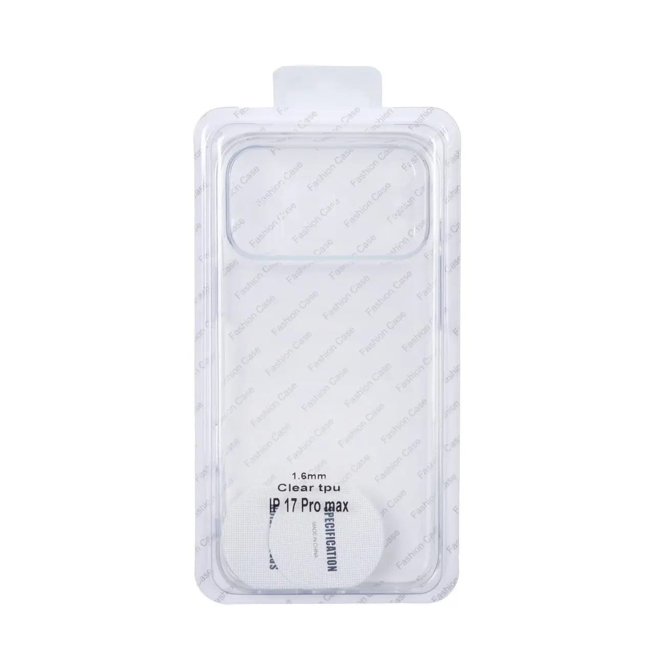 قاب ژله ای شفاف محافظ لنزدار Apple iPhone 17 Pro Max (پک دار)