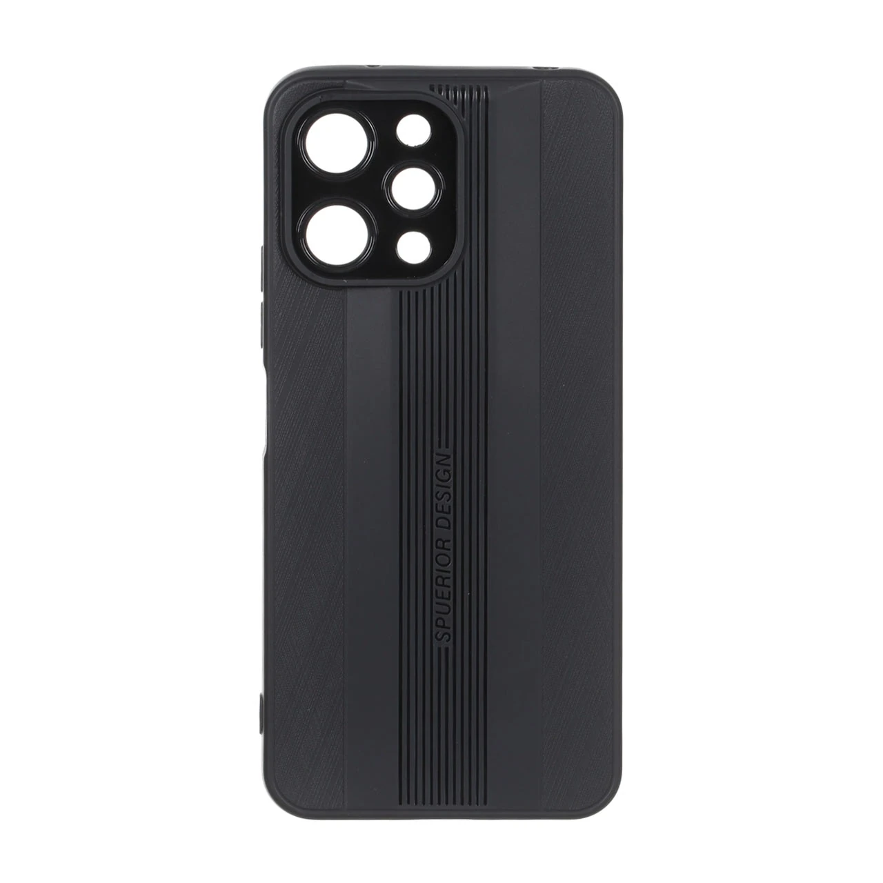 قاب Spuerior Design محافظ لنزدار Xiaomi Redmi 12 / Poco M6 Pro 5G - مشکی