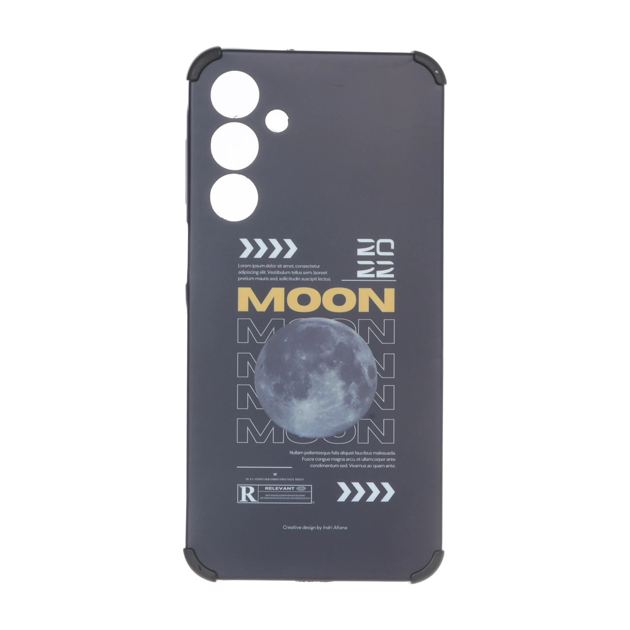 قاب طرح ماه (Moon) بامپردار مناسب برای سامسونگ گلکسی A16