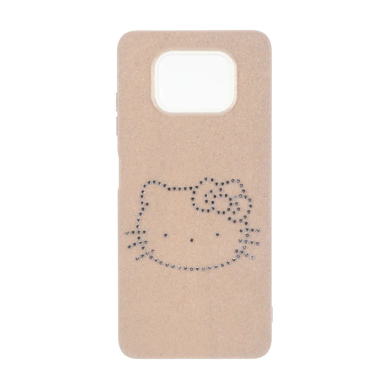 قاب اکلیلی Kitty نگین دار Xiaomi Poco X3 / Poco X3 Pro / Poco X3 NFC - نسکافه ای