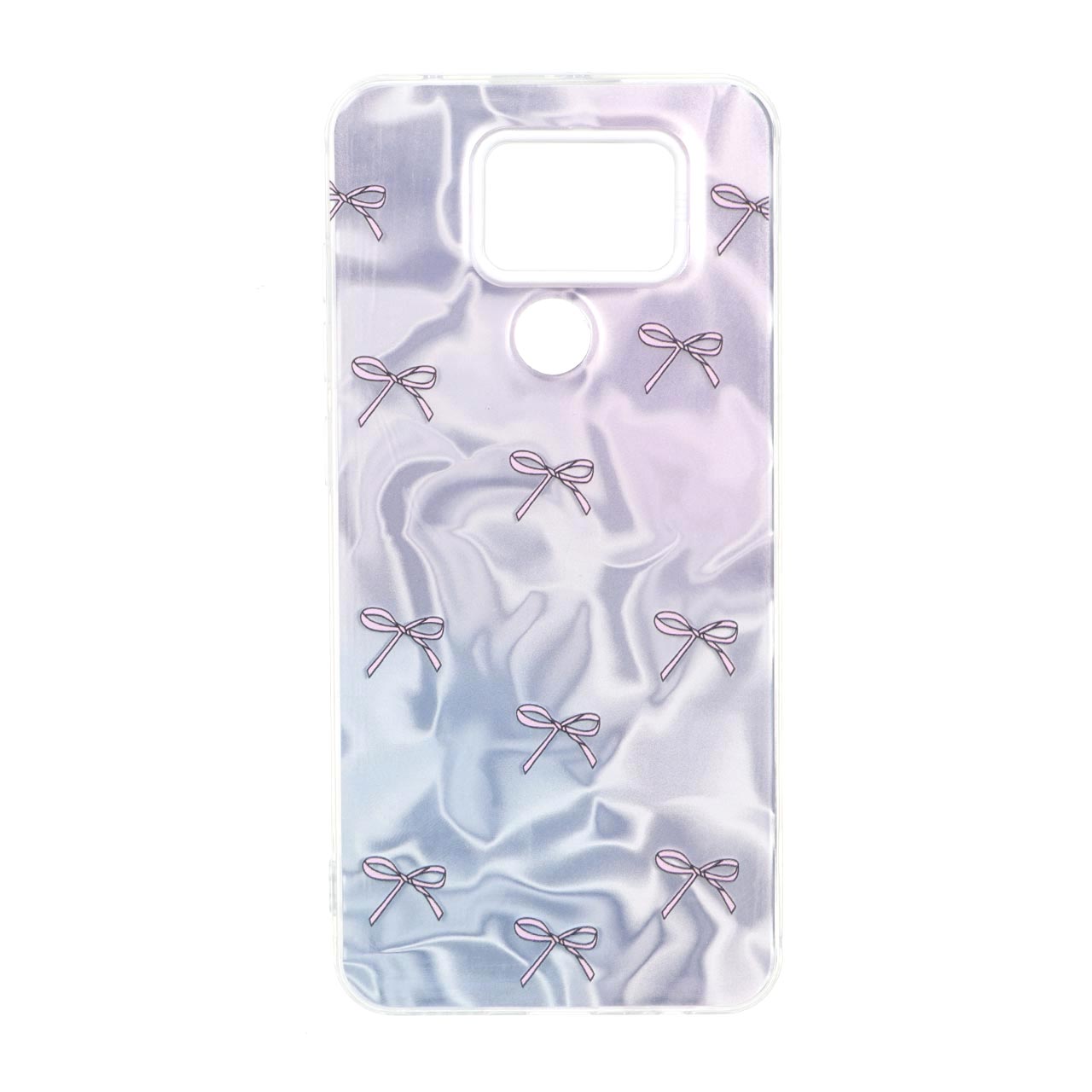 قاب طرح Silver Cloud پاپیونی دور ژله ای مناسب برای شیائومی ردمی نوت ۹ / ردمی ۱۰ ایکس 5G / ردمی ۱۰ ایکس پرو 5G