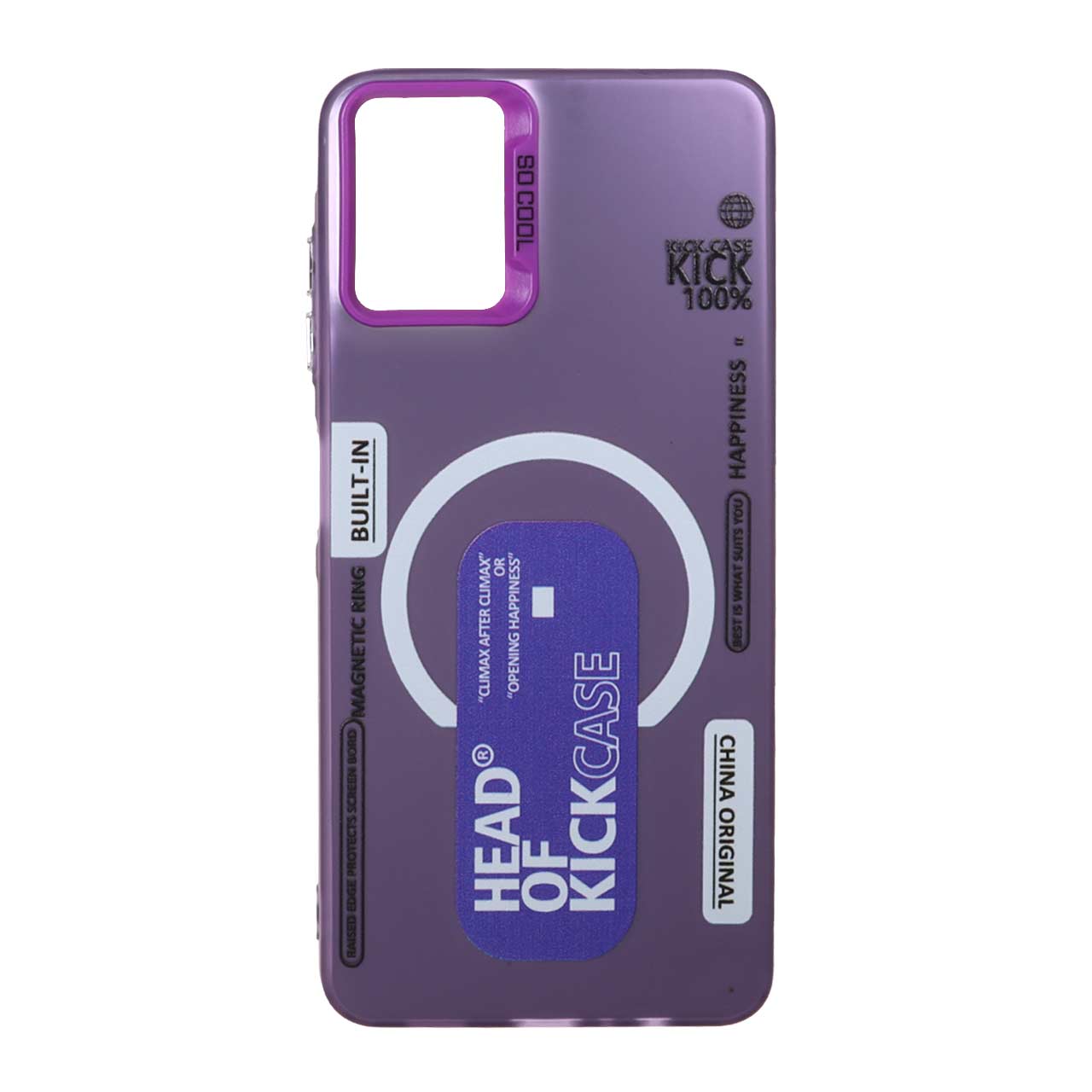 قاب طرح مگ سیف Kick Case So Cool مناسب برای سامسونگ گلکسی A06 بنفش