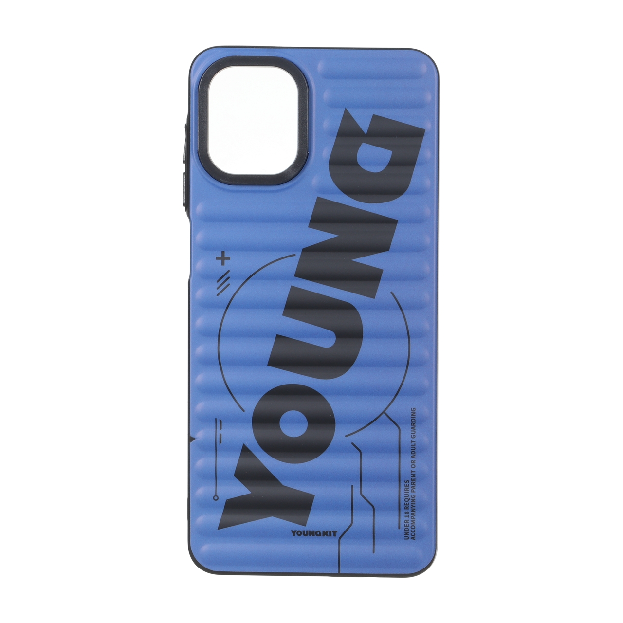 قاب Youngkit طرح مورب آبی مناسب برای سامسونگ گلکسی A07