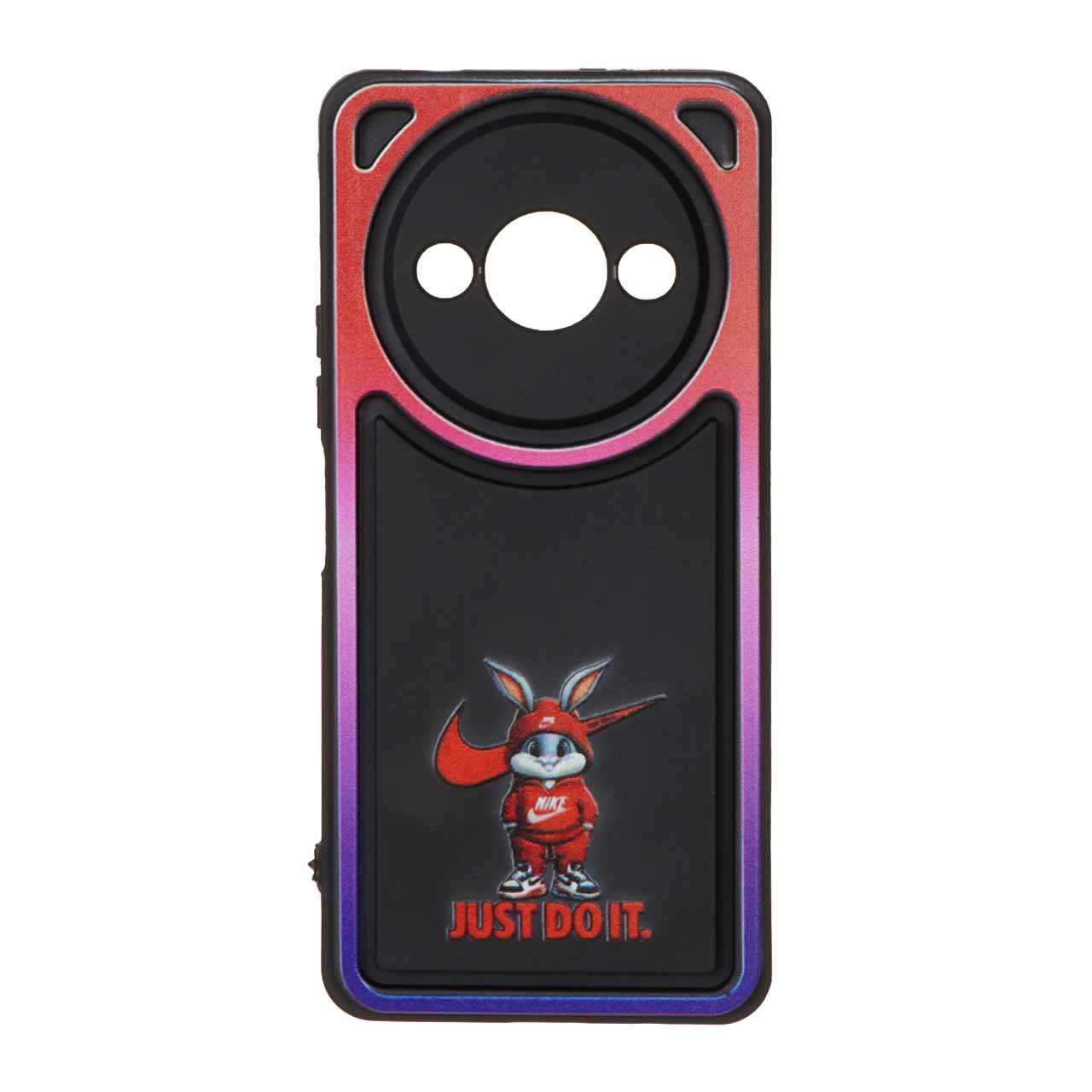 قاب Solid Case منحنی LUCKY طرح دار Xiaomi Redmi A3 / A3x / Poco C61 - کد 180