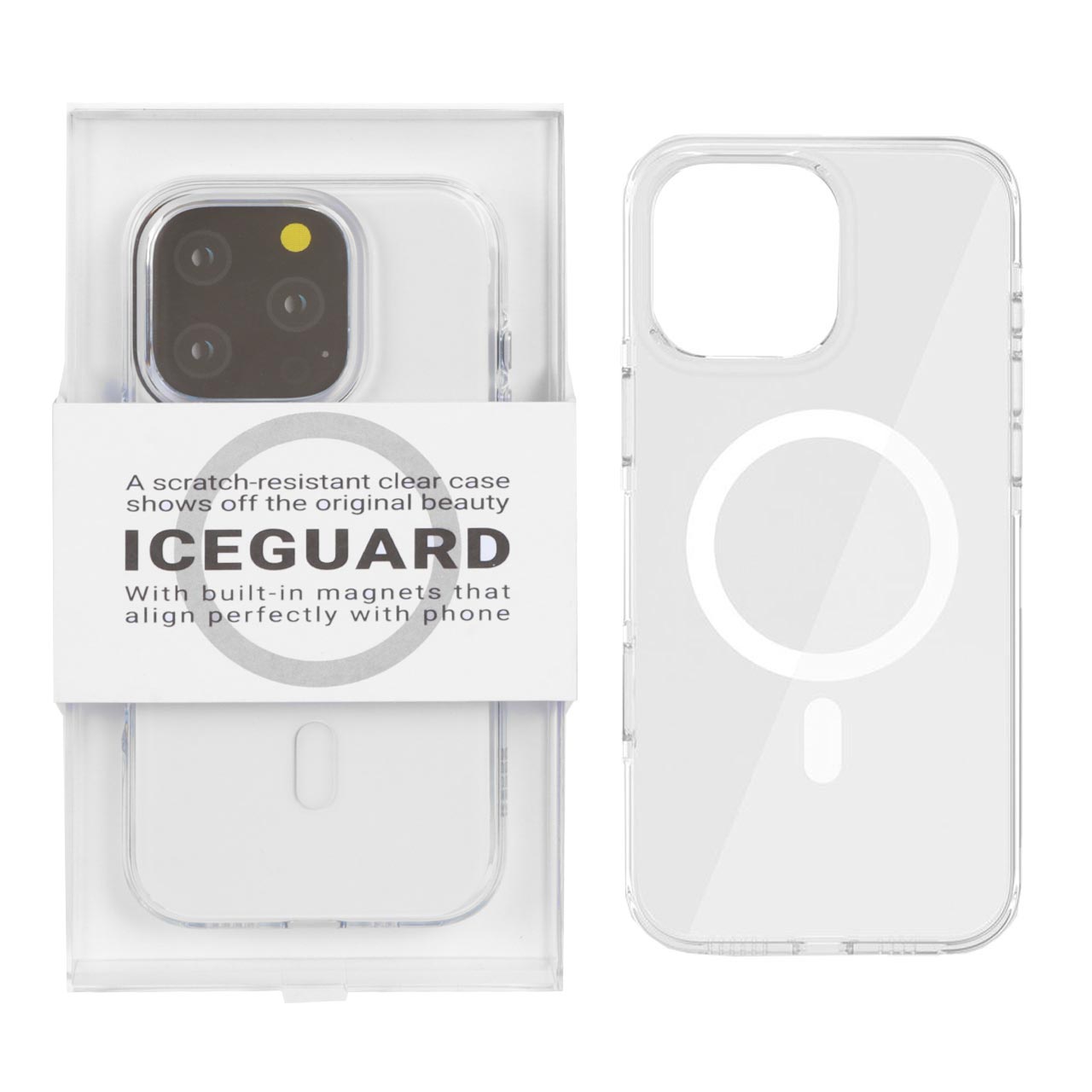 قاب مگ سیف شفاف Original KDoo ICEGUARD مناسب برای آیفون 16 پرو