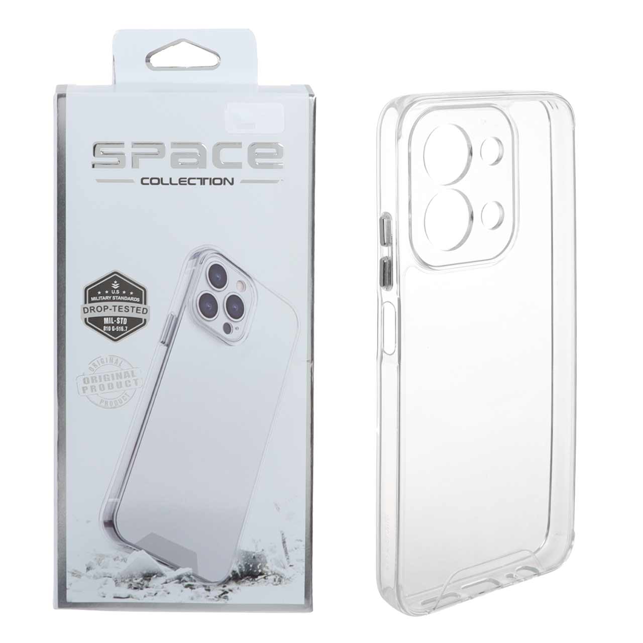 قاب ژله‌ای شفاف اورجینال Space مناسب برای شیائومی ردمی 15C و پوکو C85