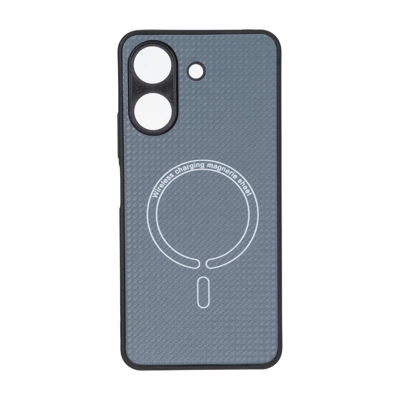 قاب کربنی طرح Magnetic محافظ لنزدار مناسب برای شیائومی Redmi 13C و پوکو C65