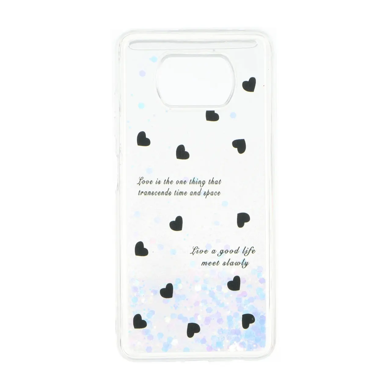 قاب آکواریومی اکلیلی طرح دار دور ژله ای Xiaomi Poco X3 / Poco X3 Pro / Poco X3 NFC - کد 162