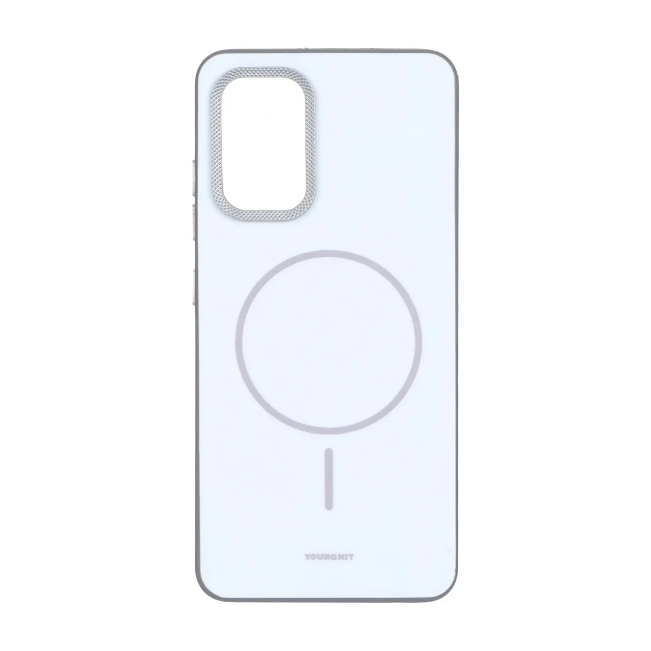 قاب Youngkit طرح مگ سیف دور لنز کربن Samsung Galaxy A32 4G - سفید