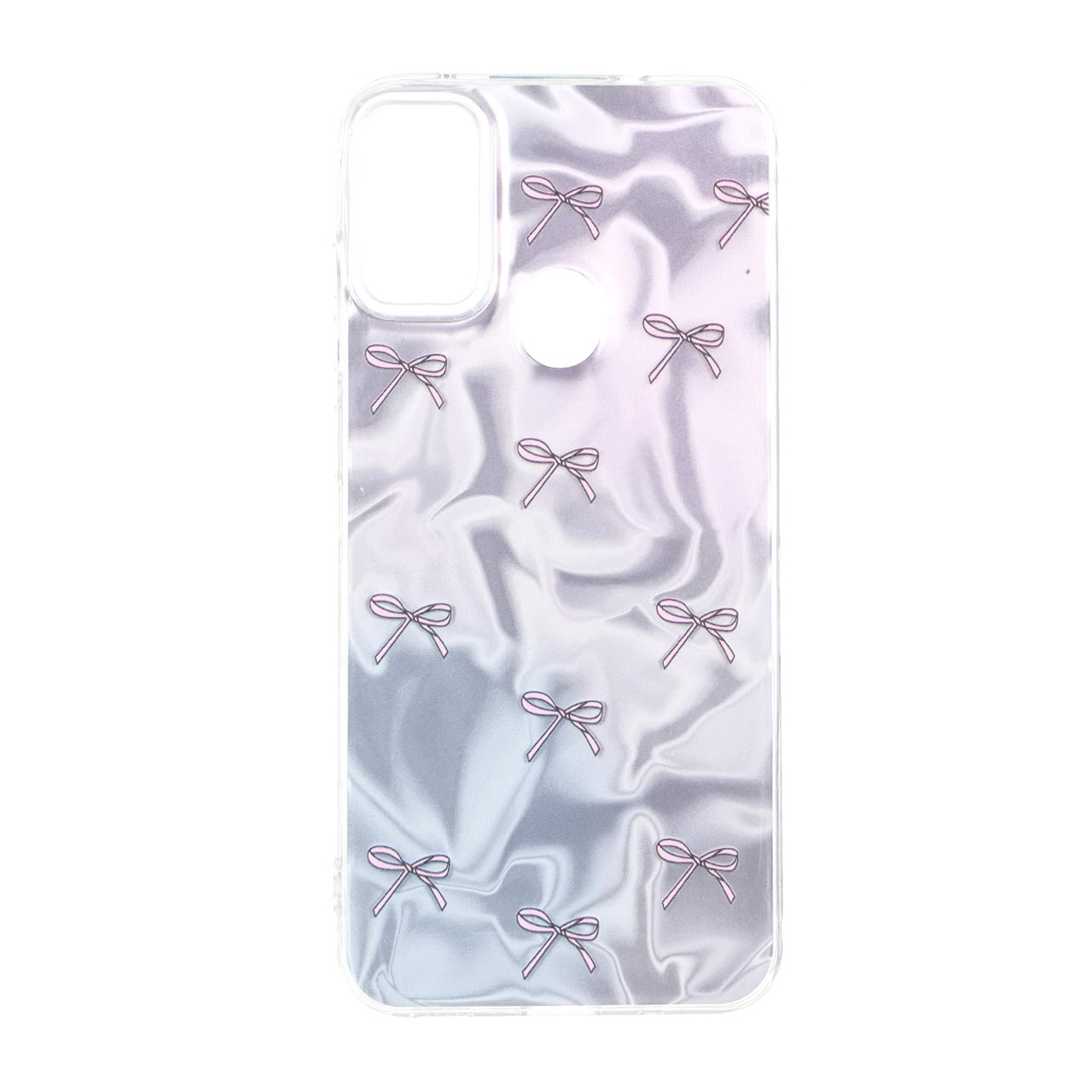 قاب طرح پاپیون Silver Cloud دور ژله ای مناسب برای سامسونگ گلکسی A11 و M11