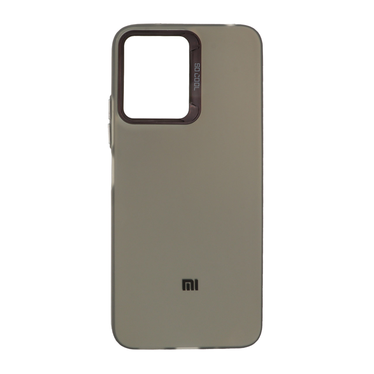 قاب SO COOL لنز متال لوگودار Xiaomi Redmi 12 / Poco M6 Pro 5G - مشکی