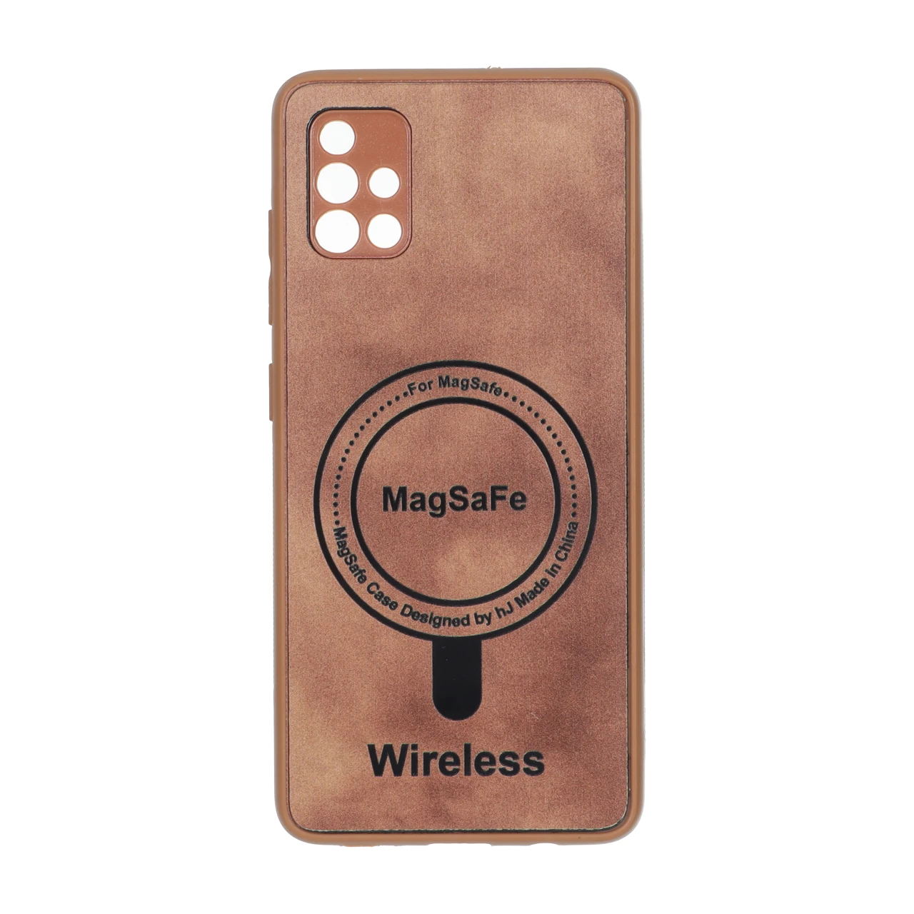 قاب Wireless طرح مگ سیف محافظ لنز برجسته مناسب برای سامسونگ گلکسی A51 و M40s
