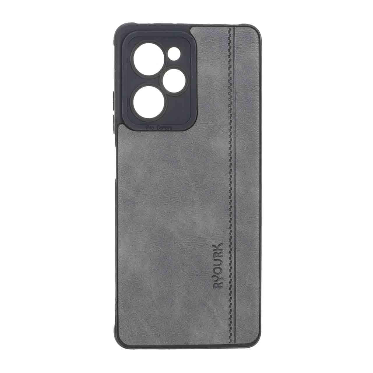 قاب طرح چرم RYOURK مناسب برای شیائومی پوکو X5 پرو 5G