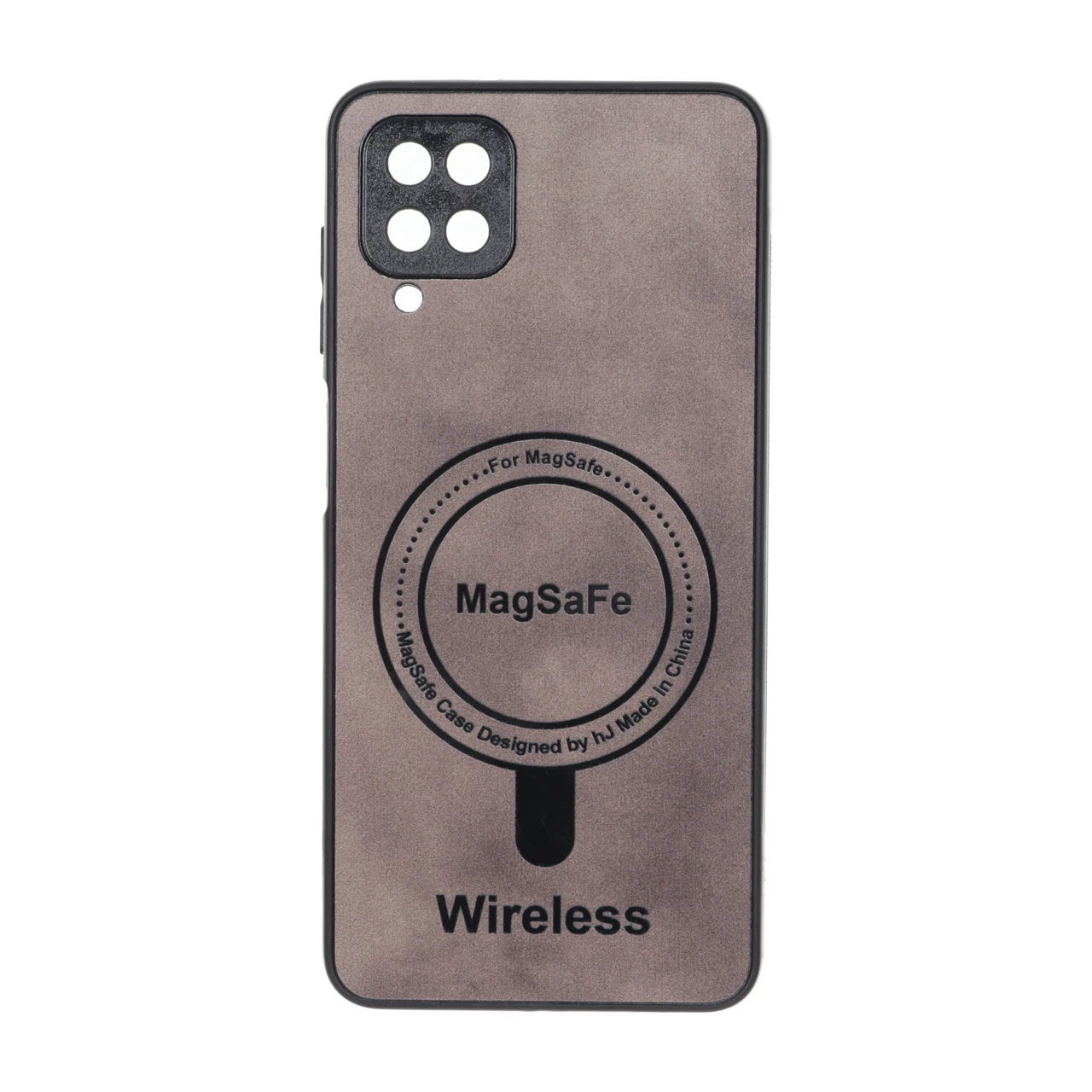 قاب Wireless طرح مگ سیف محافظ لنز برجسته مناسب برای سامسونگ گلکسی A12 / M12 / F12