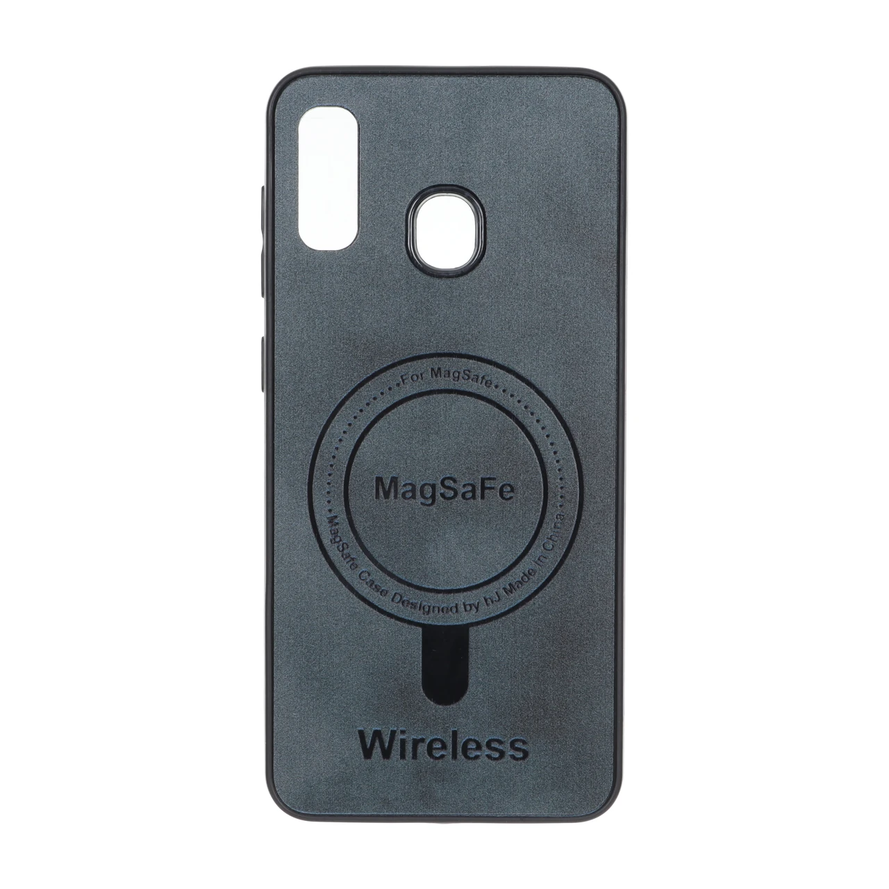 قاب طرح مگ سیف Wireless سبز تیره مناسب برای سامسونگ گلکسی A30 و A20