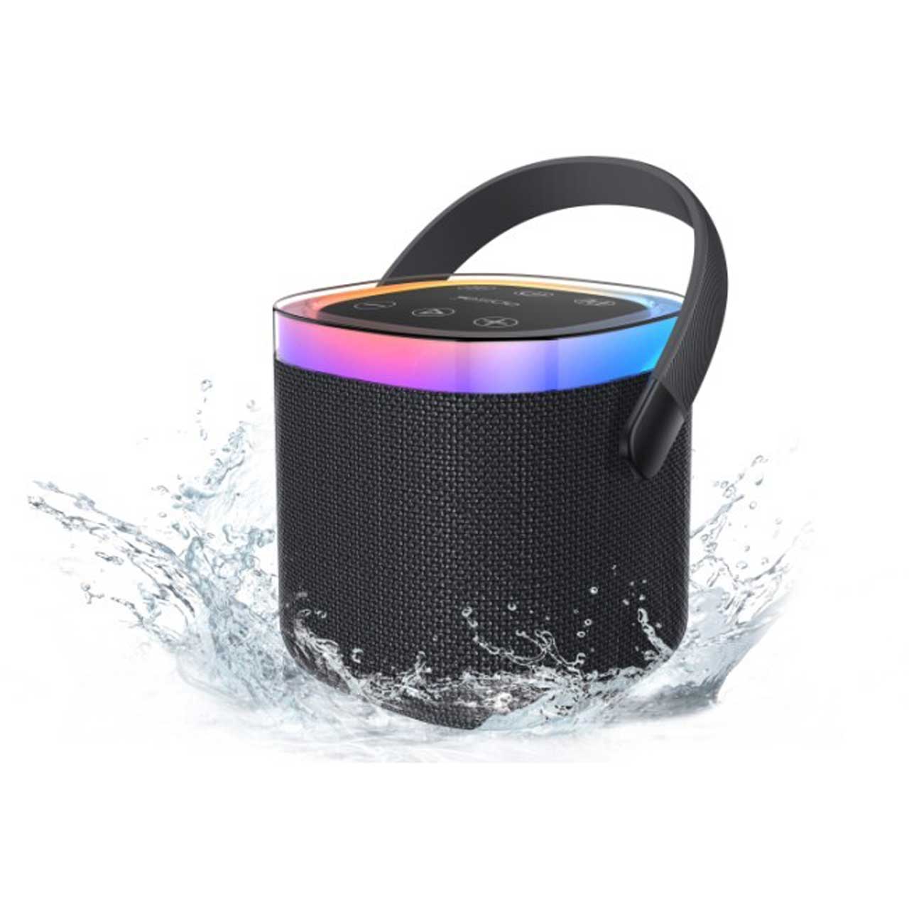 اسپیکر بلوتوثی Yesido YSW25 با توان 8 وات و نورپردازی RGB