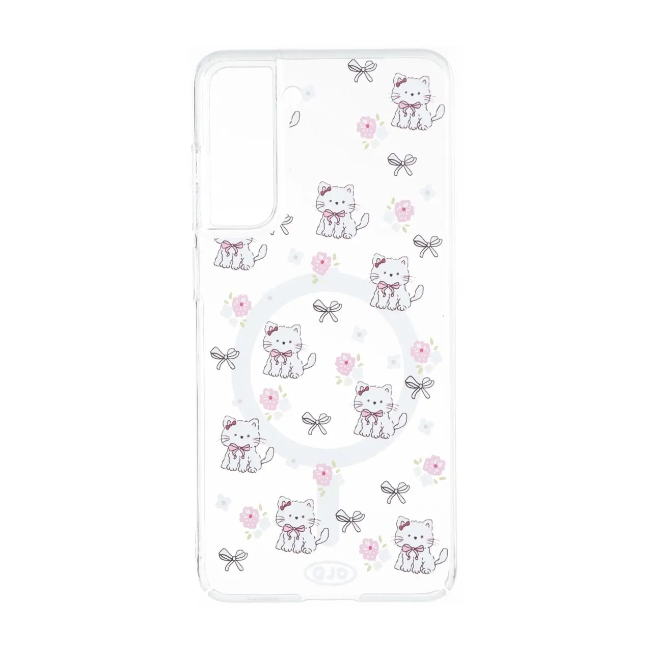قاب Cute کریستالی طرح مگ سیف Samsung Galaxy S21 FE - کد 516