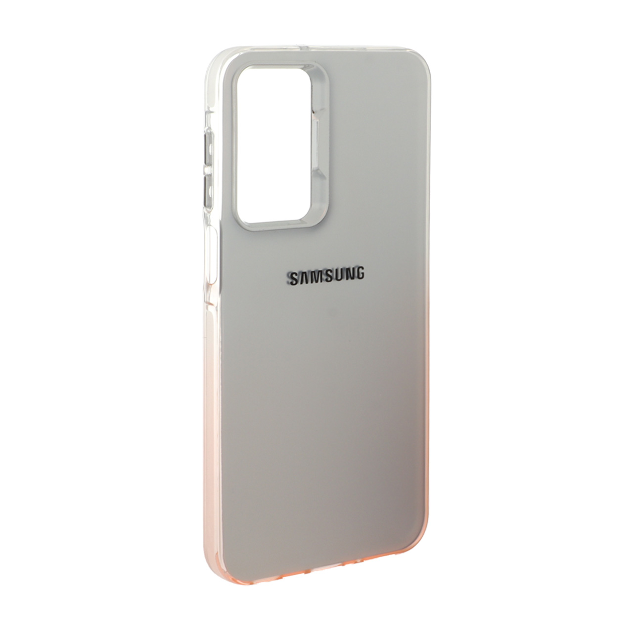 قاب SO COOL لنز متال لوگودار دور رنگی مناسب برای Samsung Galaxy A16 - شفاف نارنجی