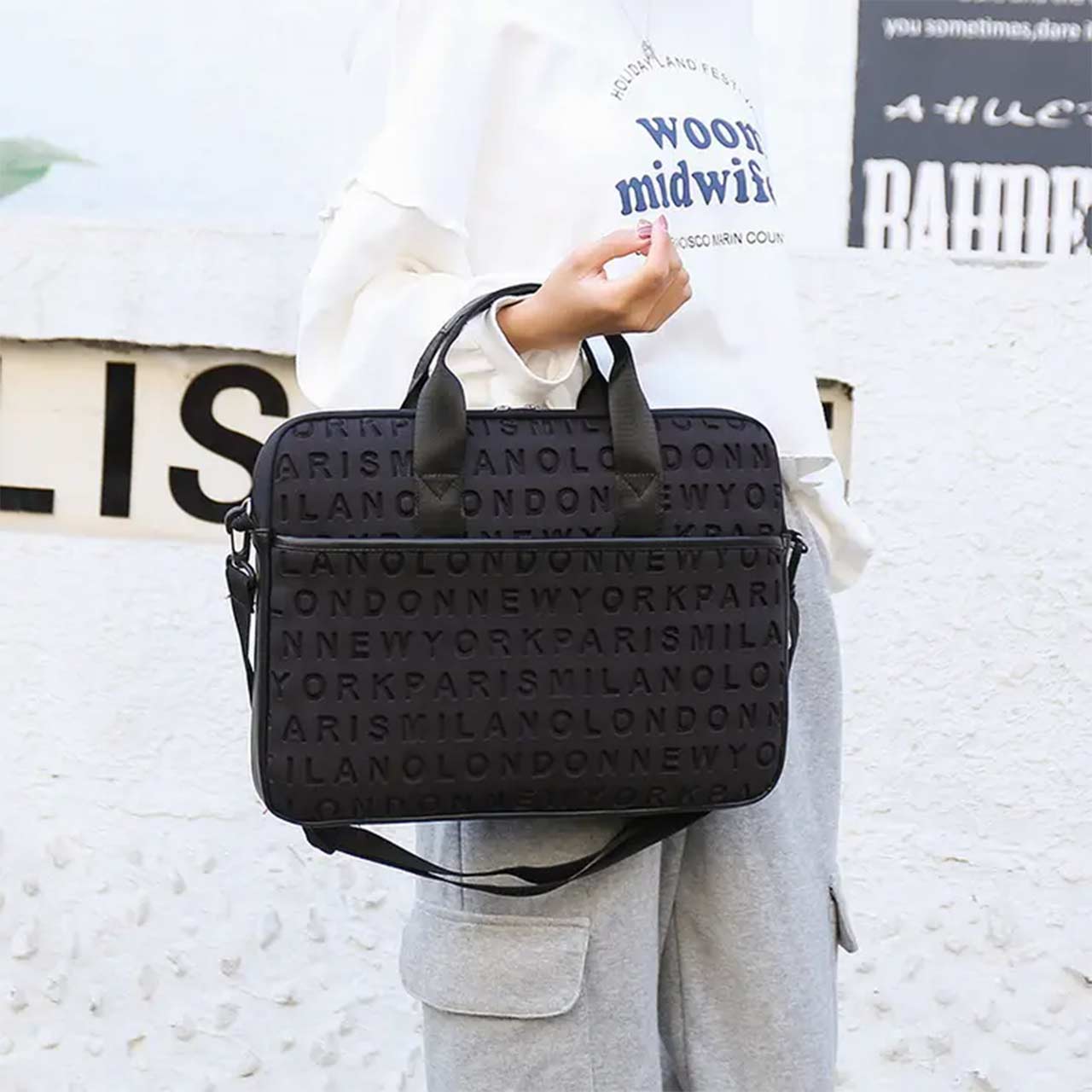 کیف لپ تاپ 15.4 اینچی Wiwu مدل Vogue Laptop Bag - مشکی