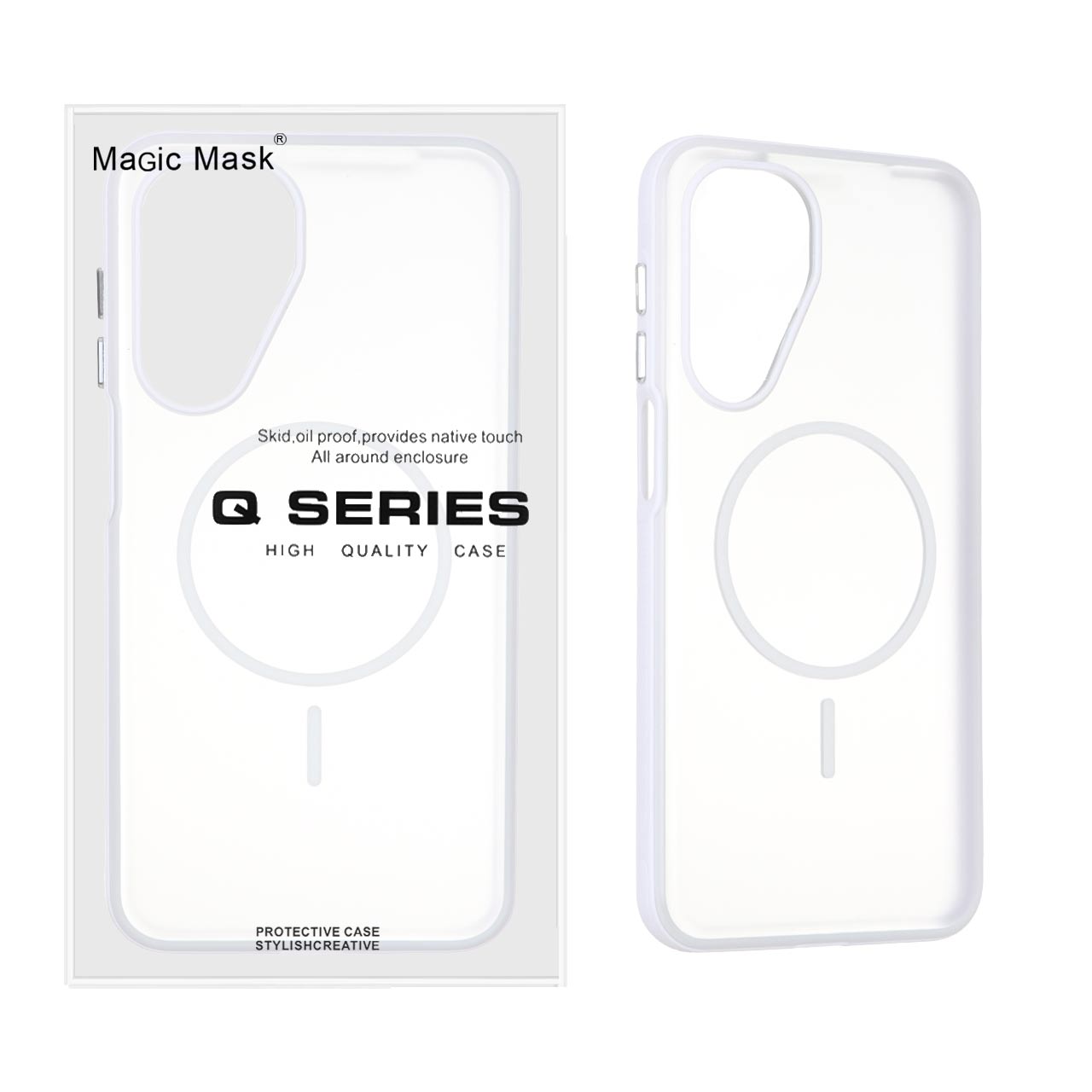قاب مدل Q Series Defender Shield مگ‌سیف دار مناسب برای سامسونگ گلکسی A17 و A26