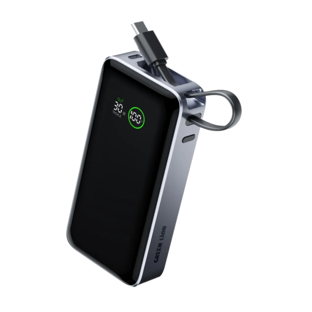 پاوربانک فست شارژ گرین لاین 10000mAh مدل MADRID 10 GNMAD10PBKGY خاکستری 35 وات