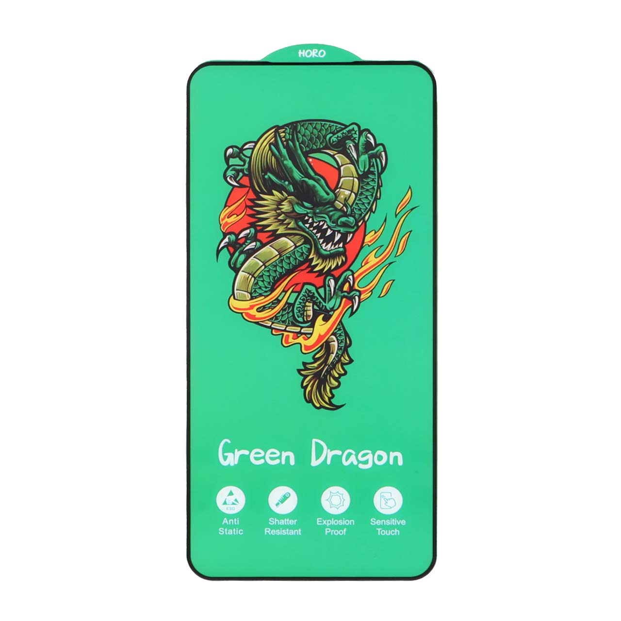 محافظ صفحه نمایش شیشه ای Full Cover Anti Static Horo مدل Samsung Galaxy S25 FE / S24 FE / A57 / A37 / A56 / A36 (بدون پک)