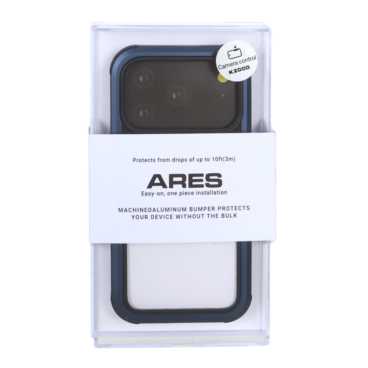 قاب Original KZDoo Ares مدل Apple iPhone 17 Pro - سرمه ای