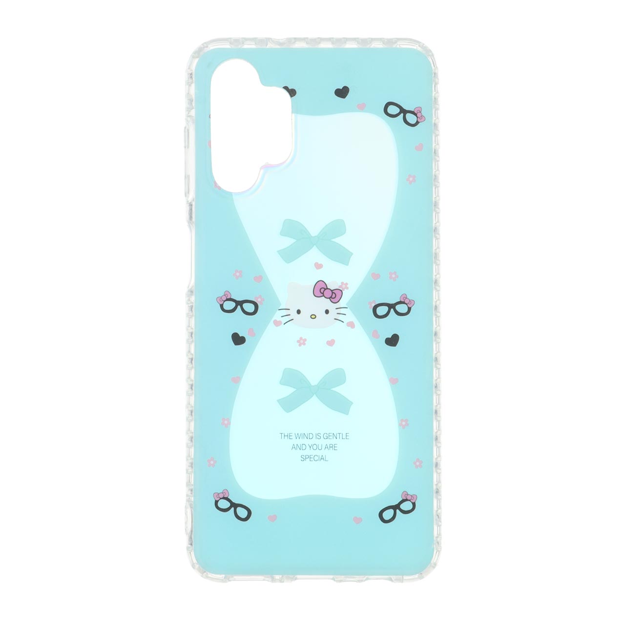 قاب هولوگرامی Kitty مات دور ژله ای مناسب برای سامسونگ گلکسی A13 4G و A13 5G و A04s و M13 4G و M23 و F13