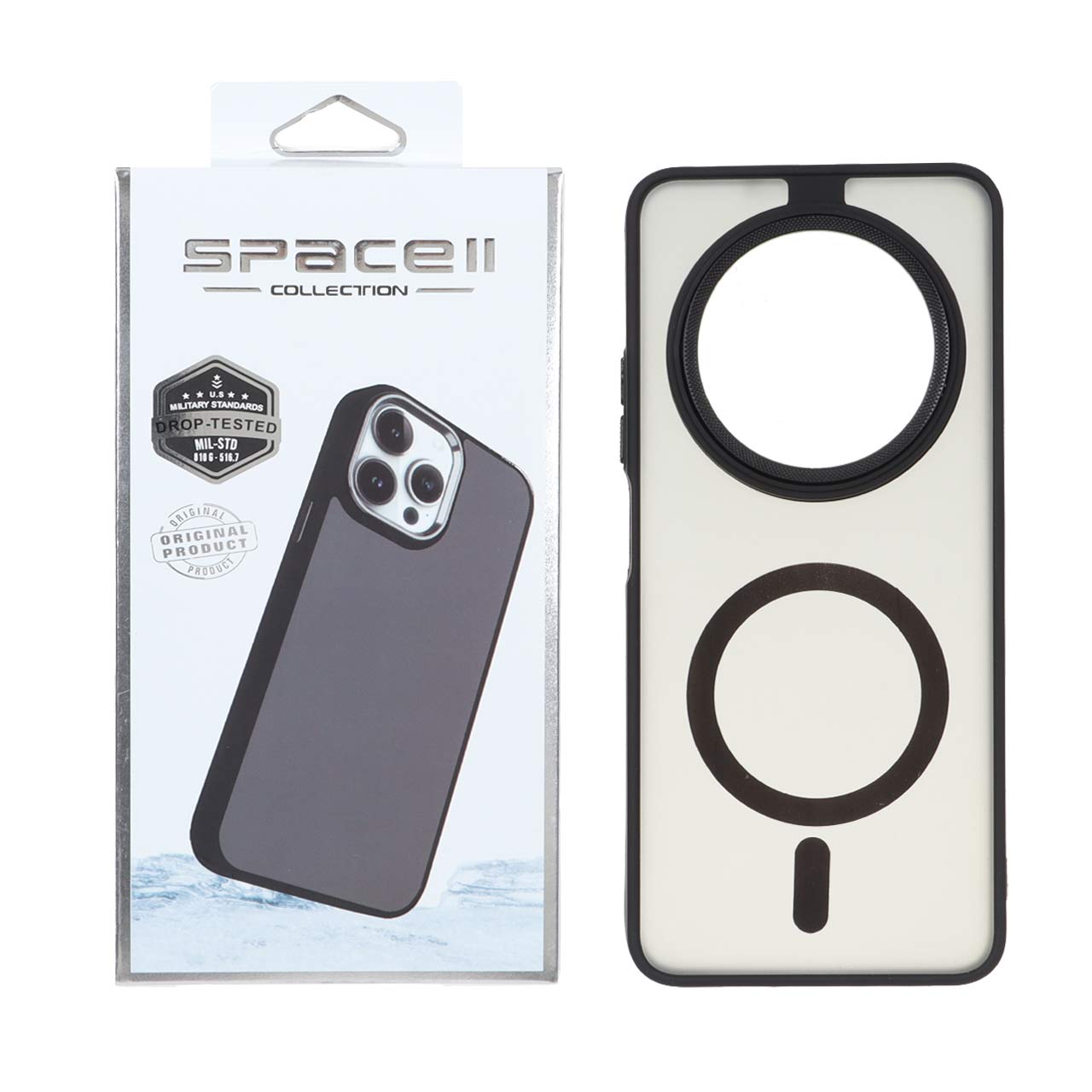 قاب Space مات لنز کربن طرح مگ سیف مناسب برای شیائومی ردمی A3 / A3x / پوکو C61